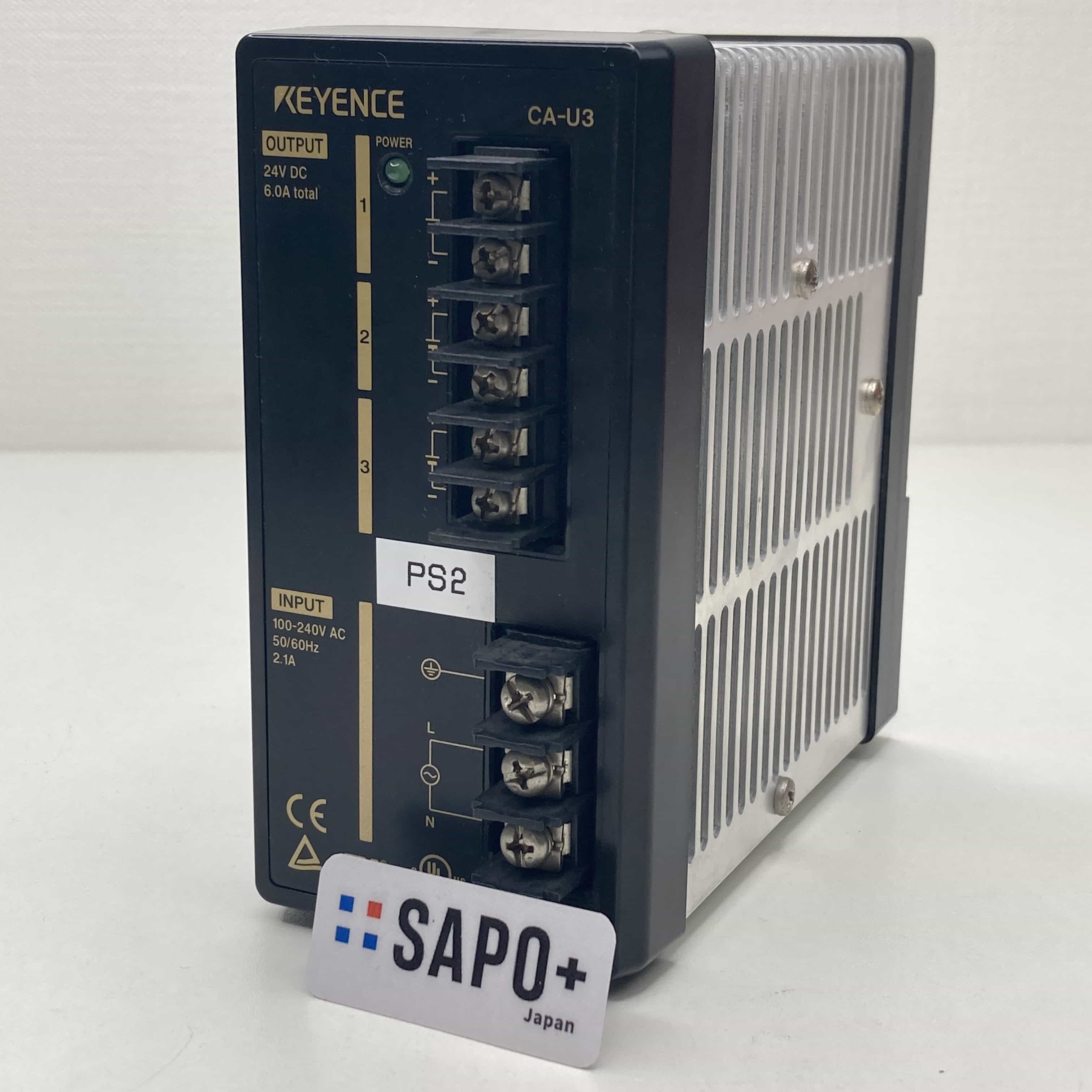 CA-U3  カバー無 画像センサ用電源ユニット キーエンス