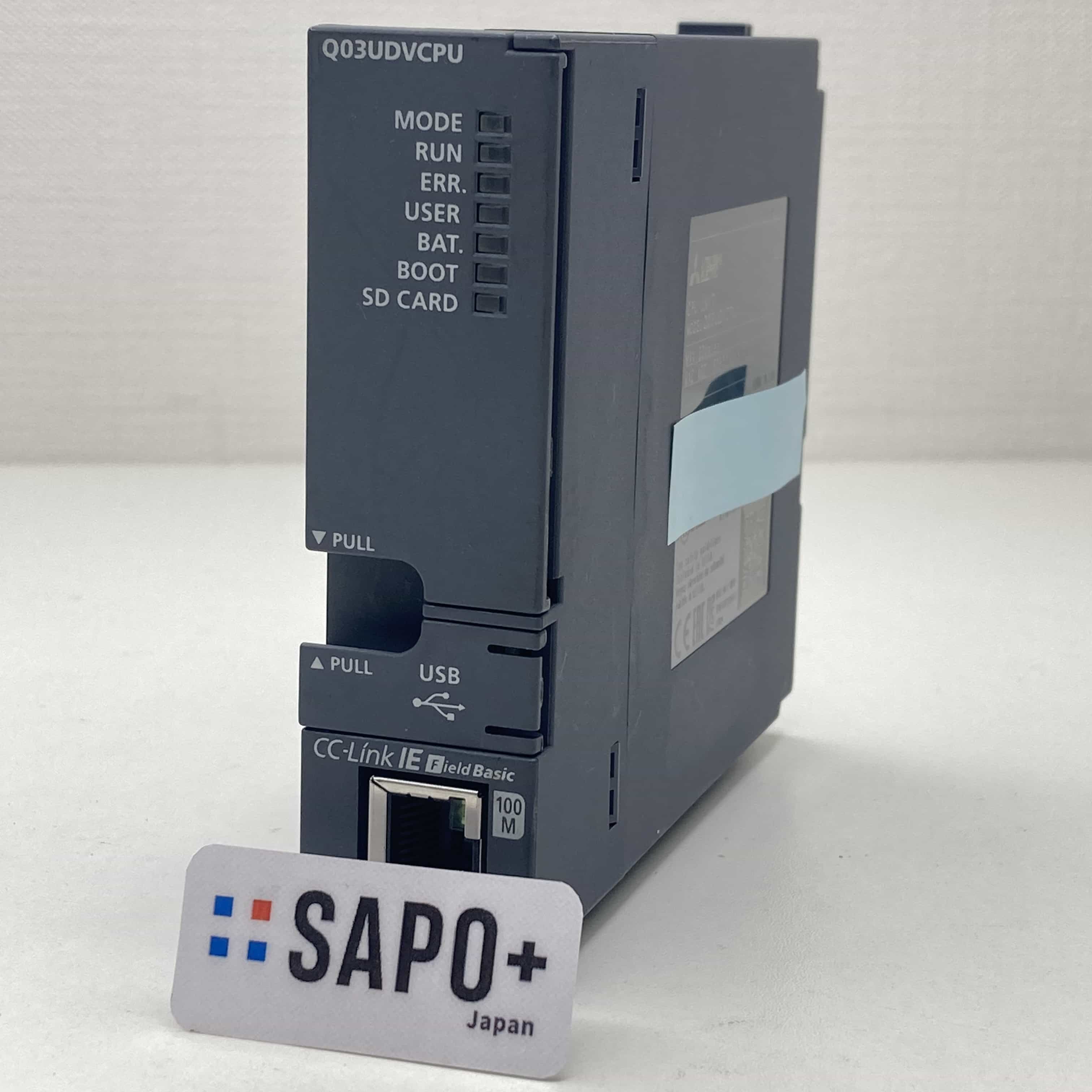 Q03UDVCPU 2017年製 PLC CPUユニット 三菱電機