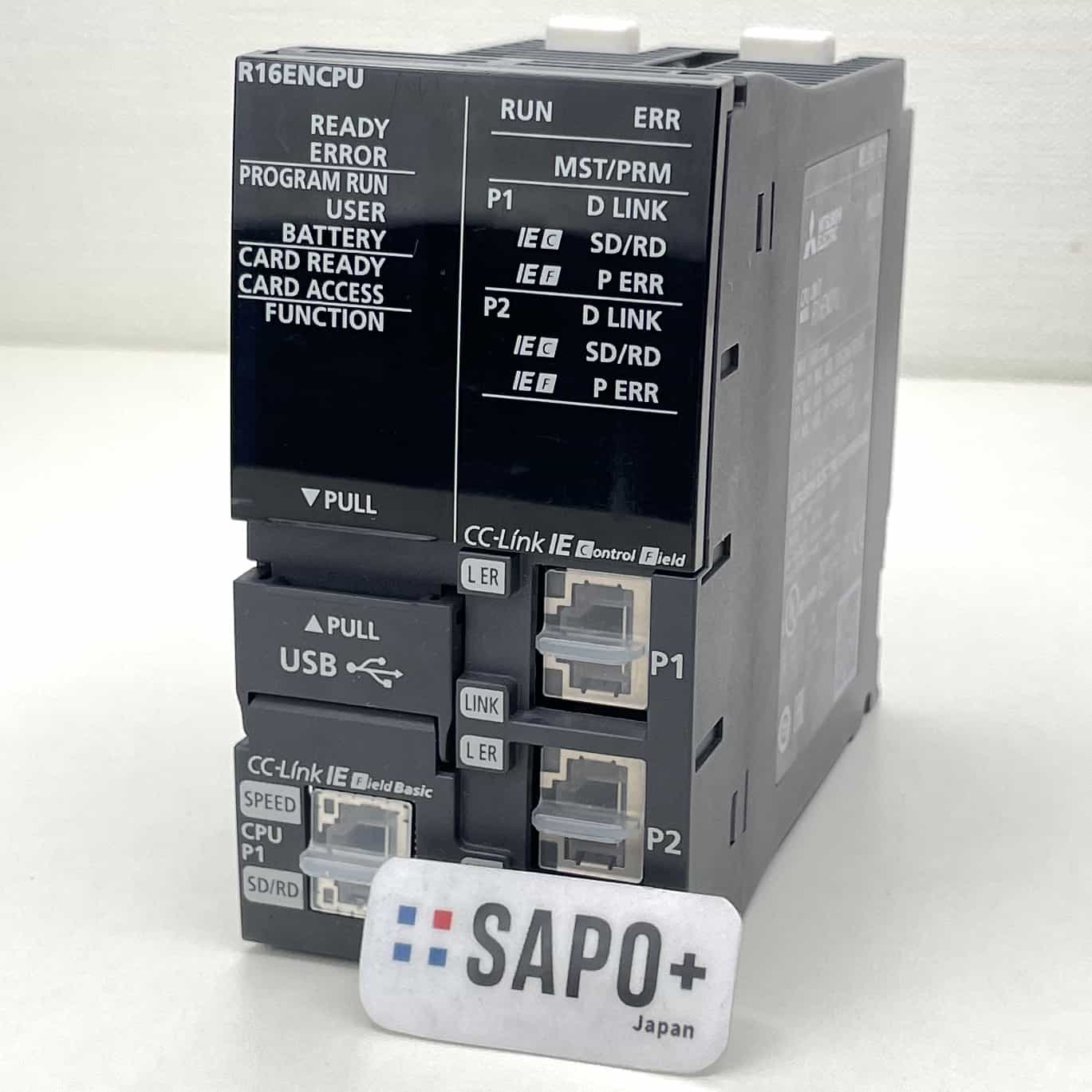 R16ENCPU 2019年製 初期化済 PLC CPUユニット 三菱電機