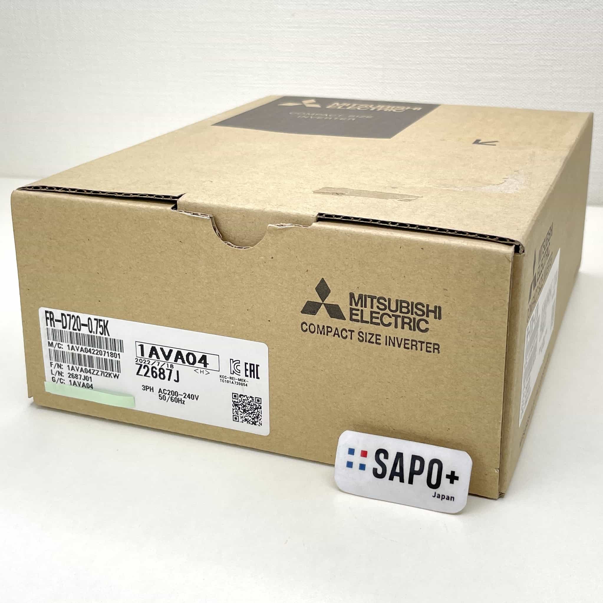 FR-D720-0.75K 2022年製 インバータ 三菱電機