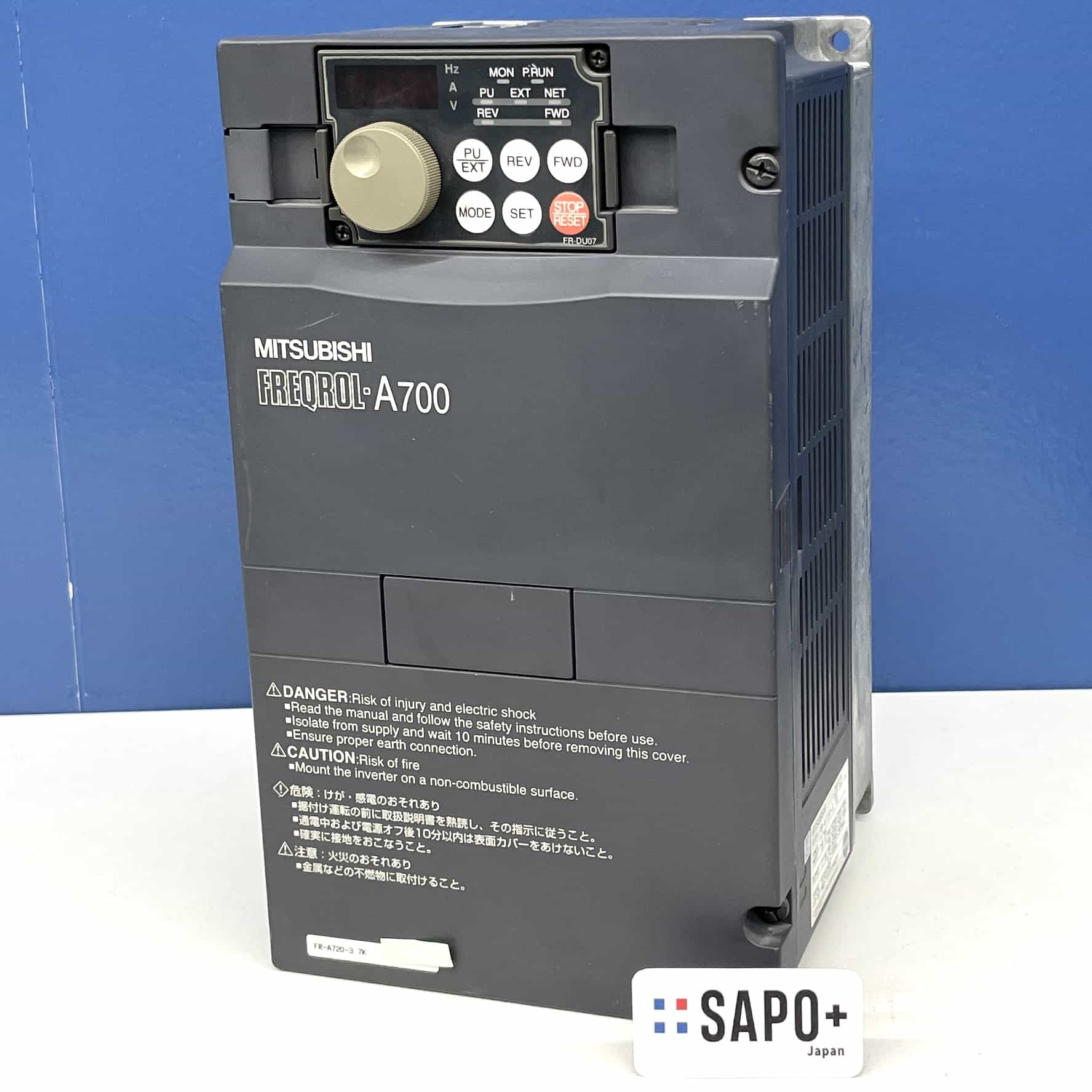FR-A720-3.7K 2011年製 底部カバー無 インバータ 三菱電機