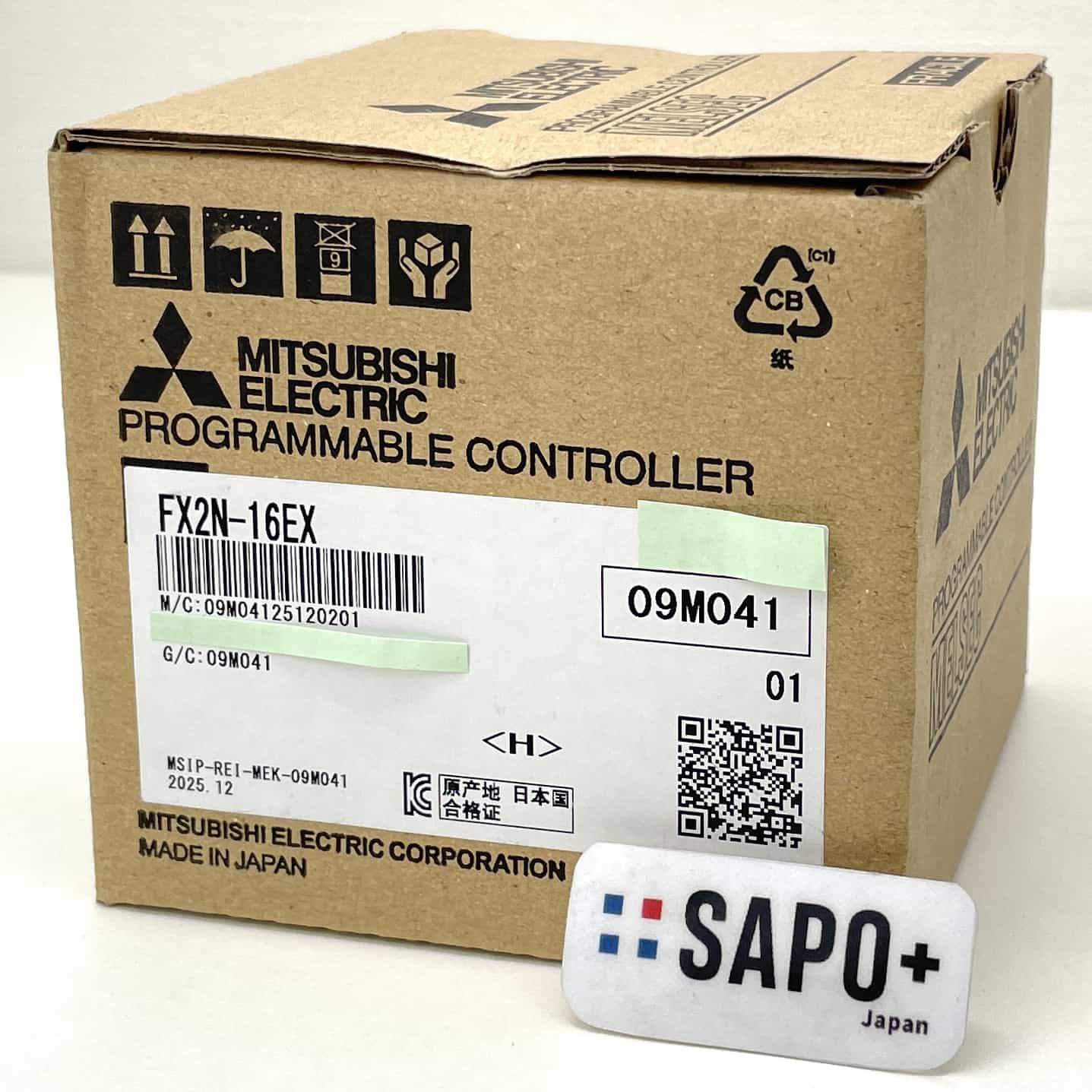 FX2N-16EX 2025年製 PLC入力増設ブロック 三菱電機