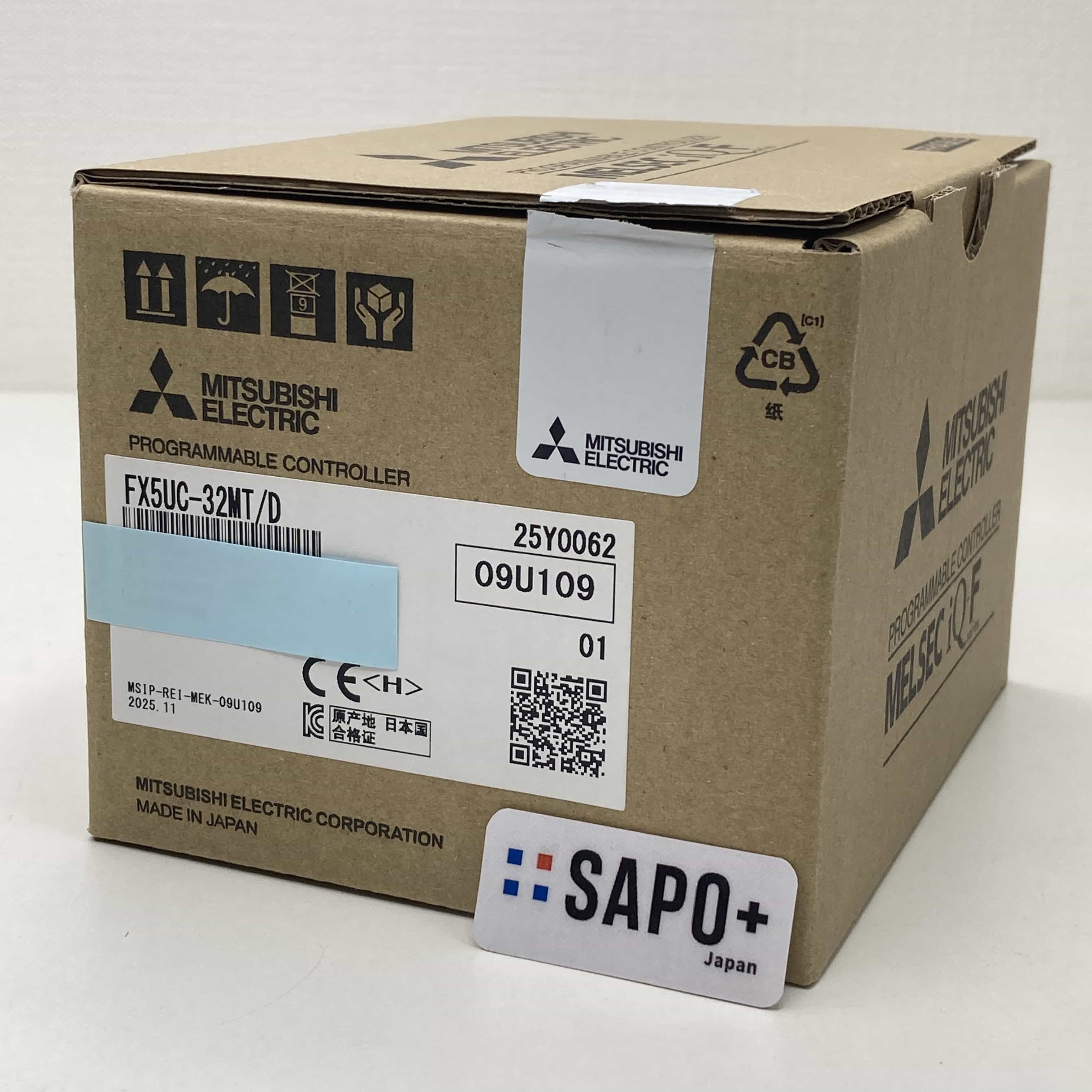 FX5UC-32MT/D 2025年製 PLC CPUユニット 三菱電機