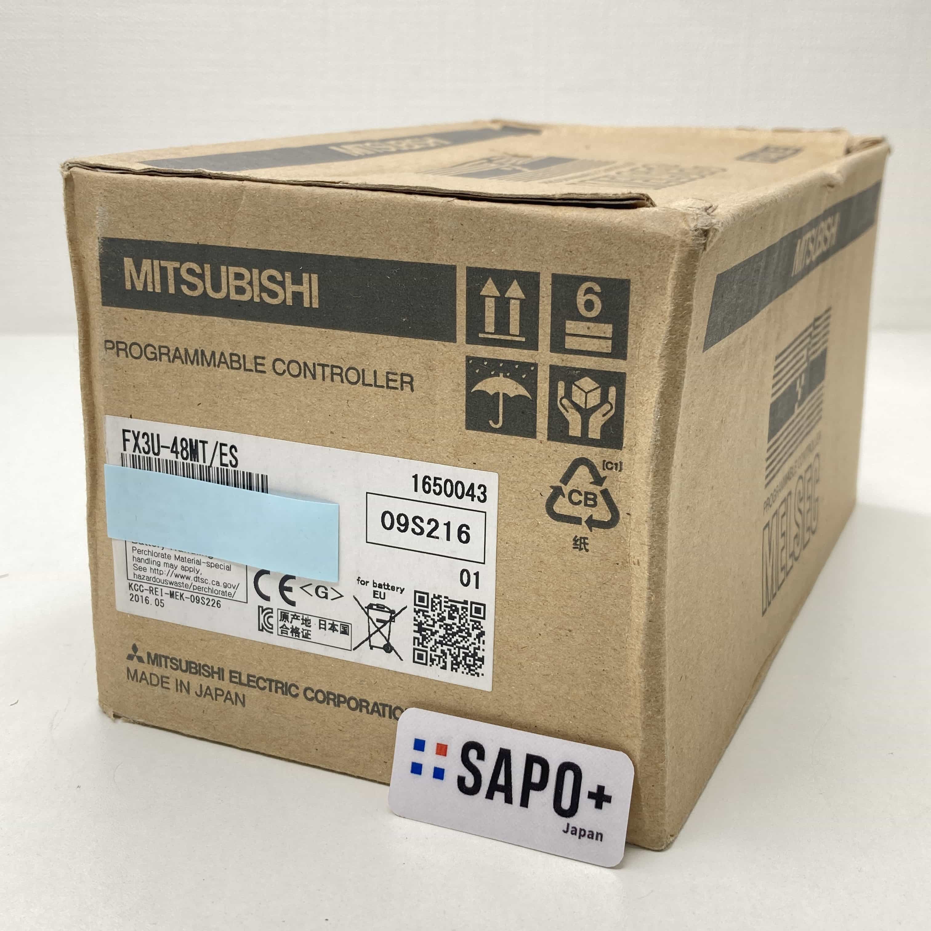 FX3U-48MT/ES  2016年製 PLC基本ユニット 三菱電機