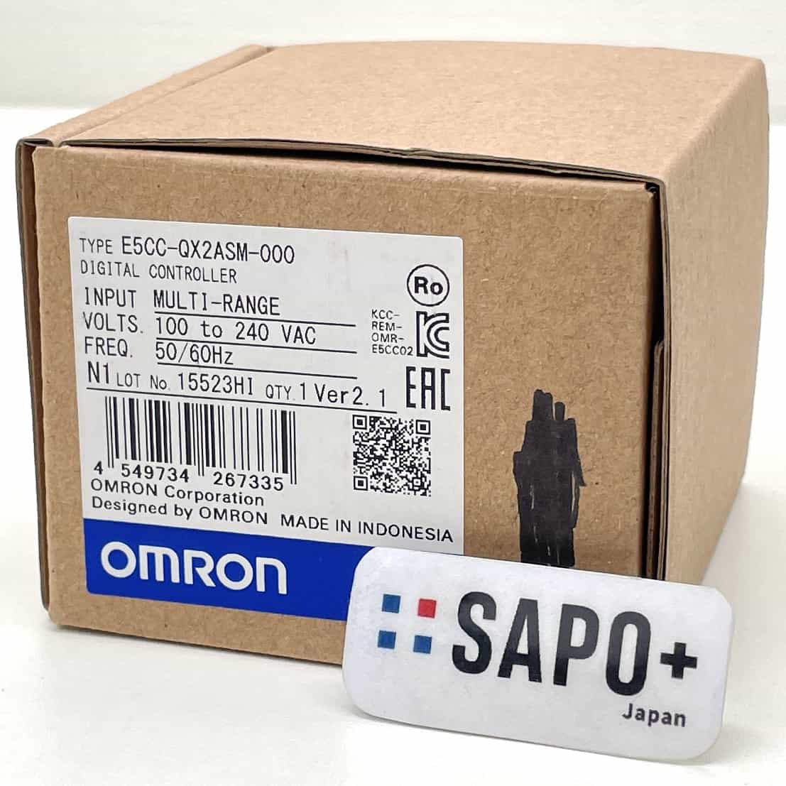 E5CC-QX2ASM-000 Ver2.1 温度調節器（デジタル調節計） オムロン