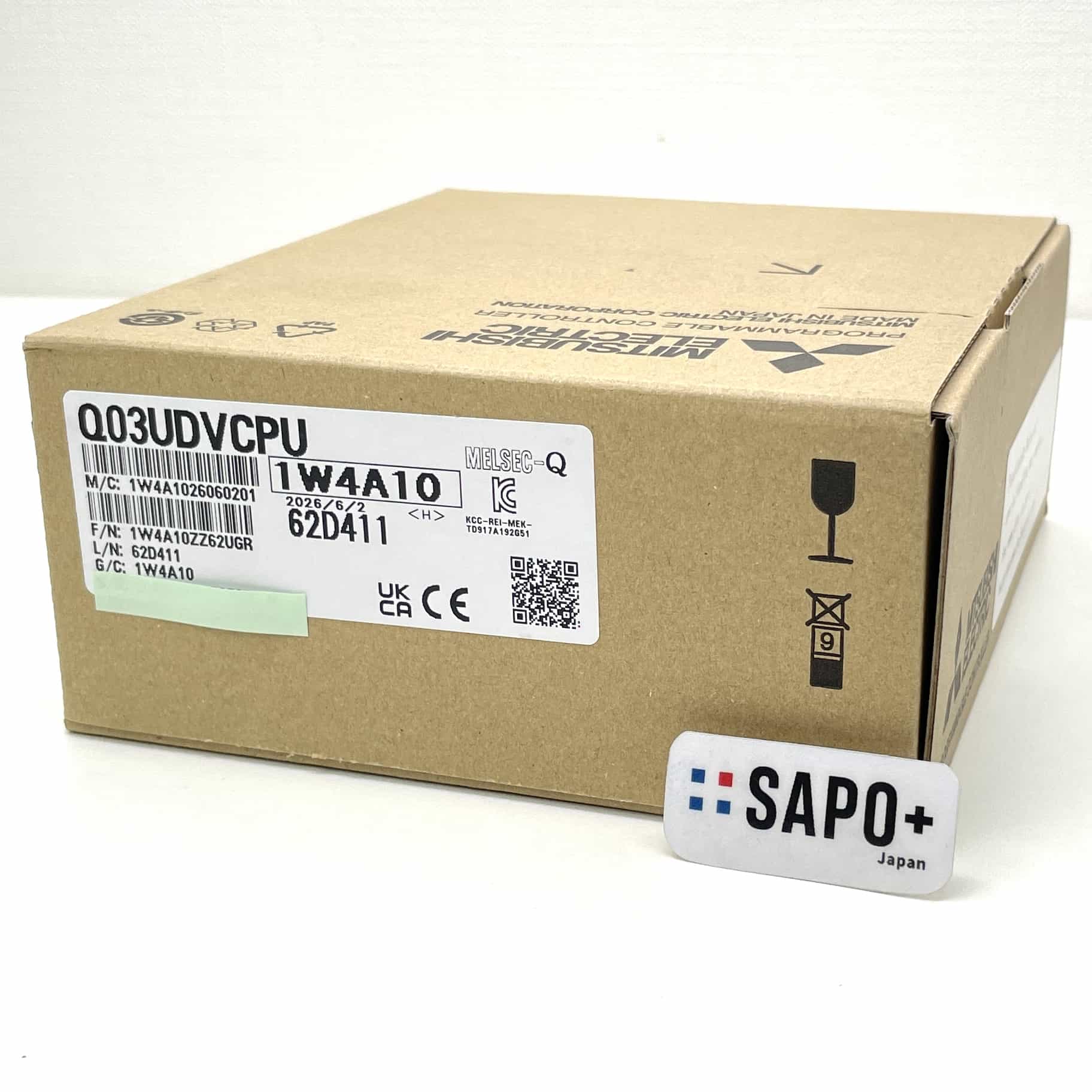 Q03UDVCPU 2026年製 PLC CPUユニット 三菱電機