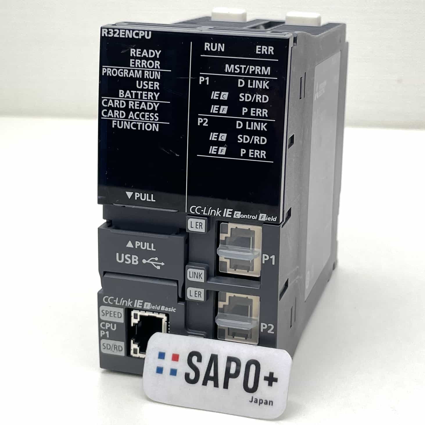 R32ENCPU 2019年製 初期化済 ネットワーク内蔵CPUユニット 三菱電機