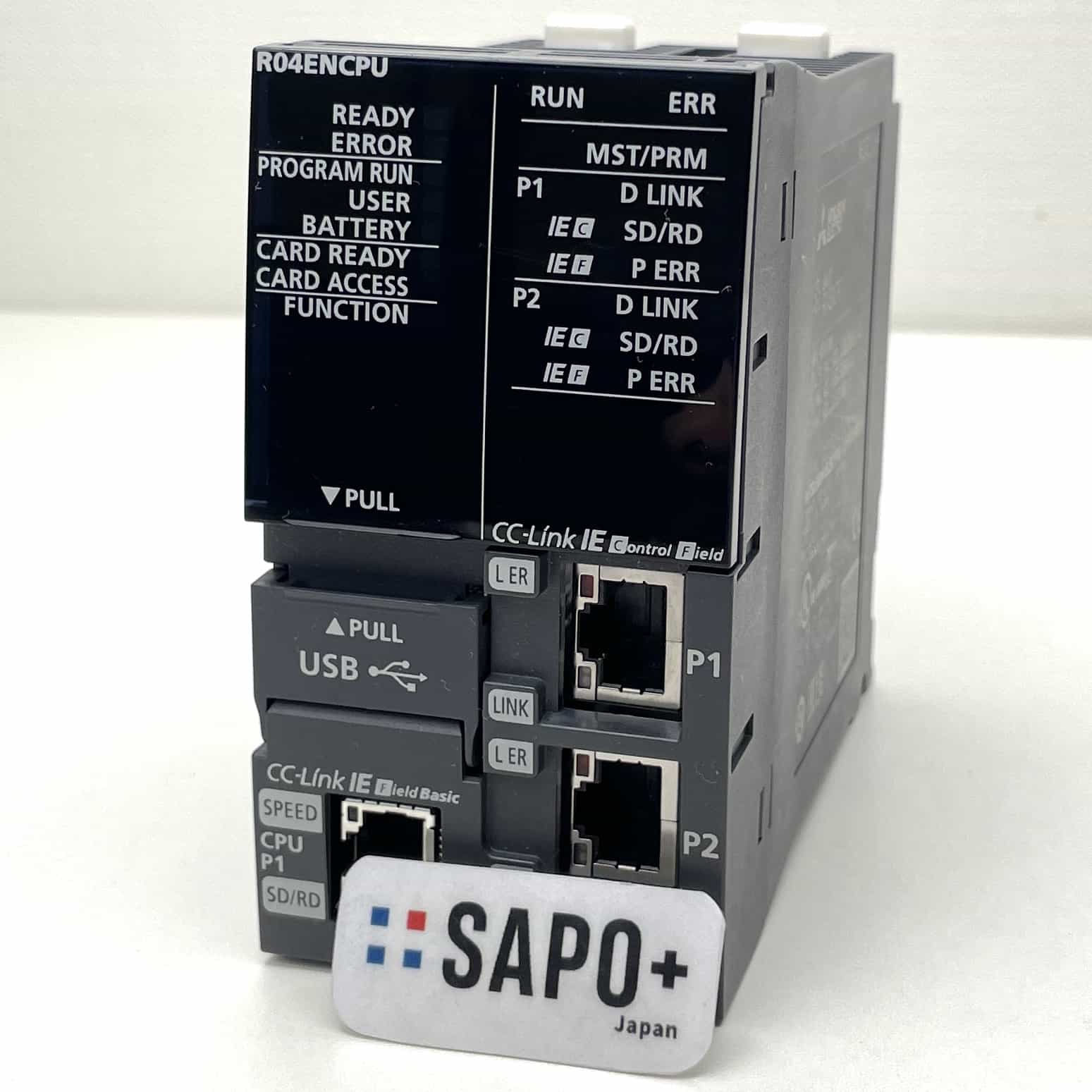 R04ENCPU 2022年製 初期化済 ネットワーク内蔵CPUユニット 三菱電機