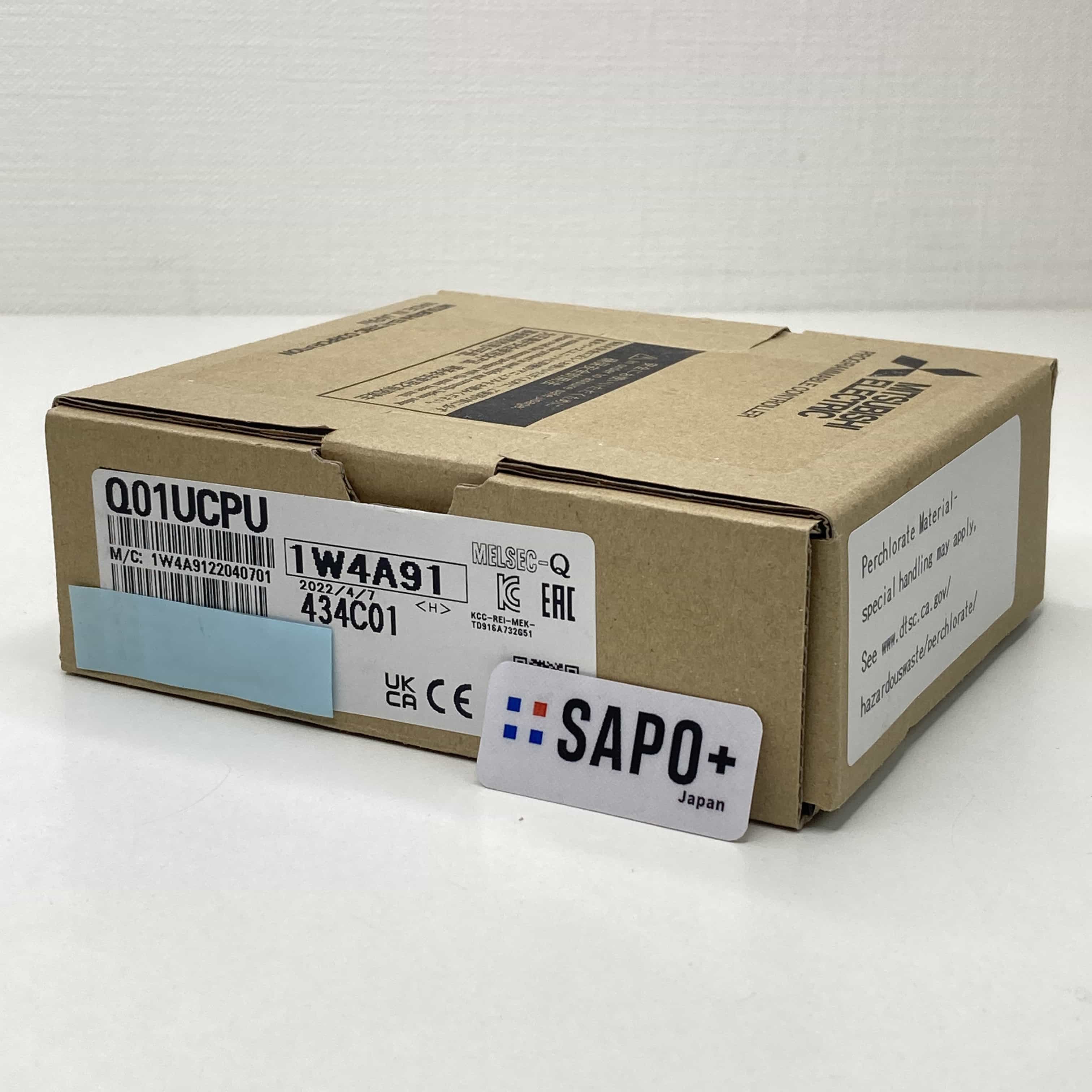 Q01UCPU 2022年製 内袋無 PLC CPUユニット 三菱電機
