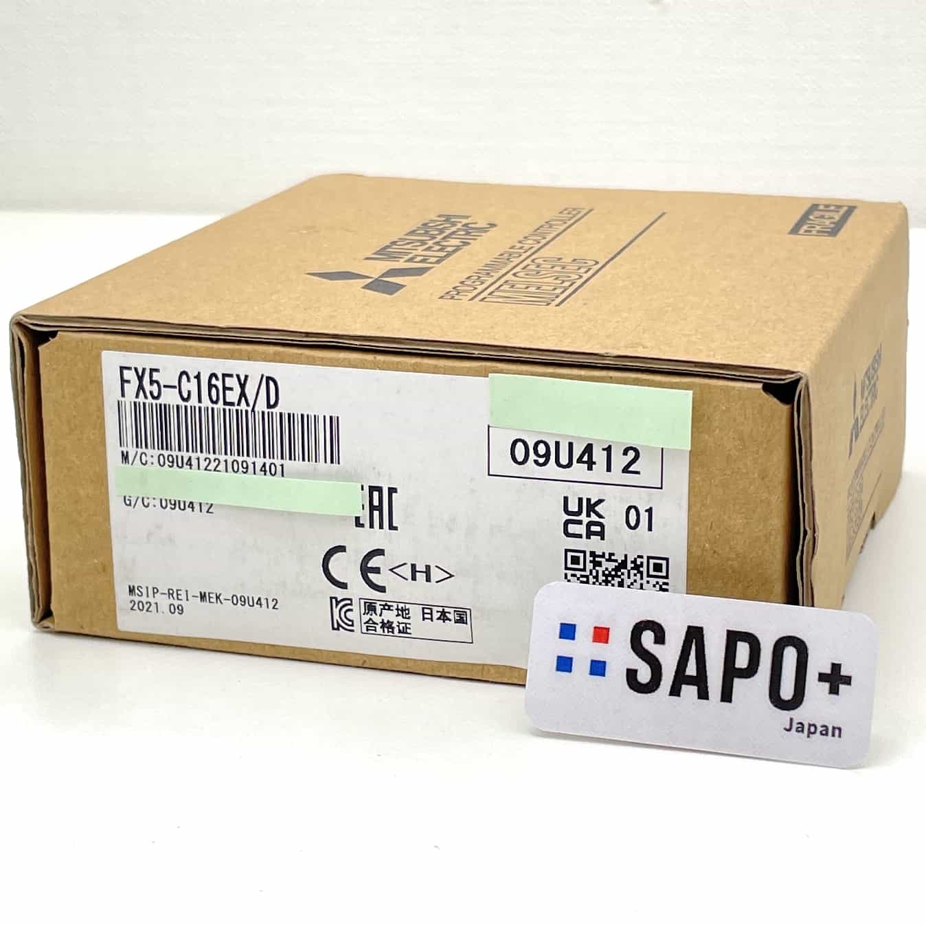FX5-C16EX/D 2021年製 PLCデジタル入力ユニット 三菱電機