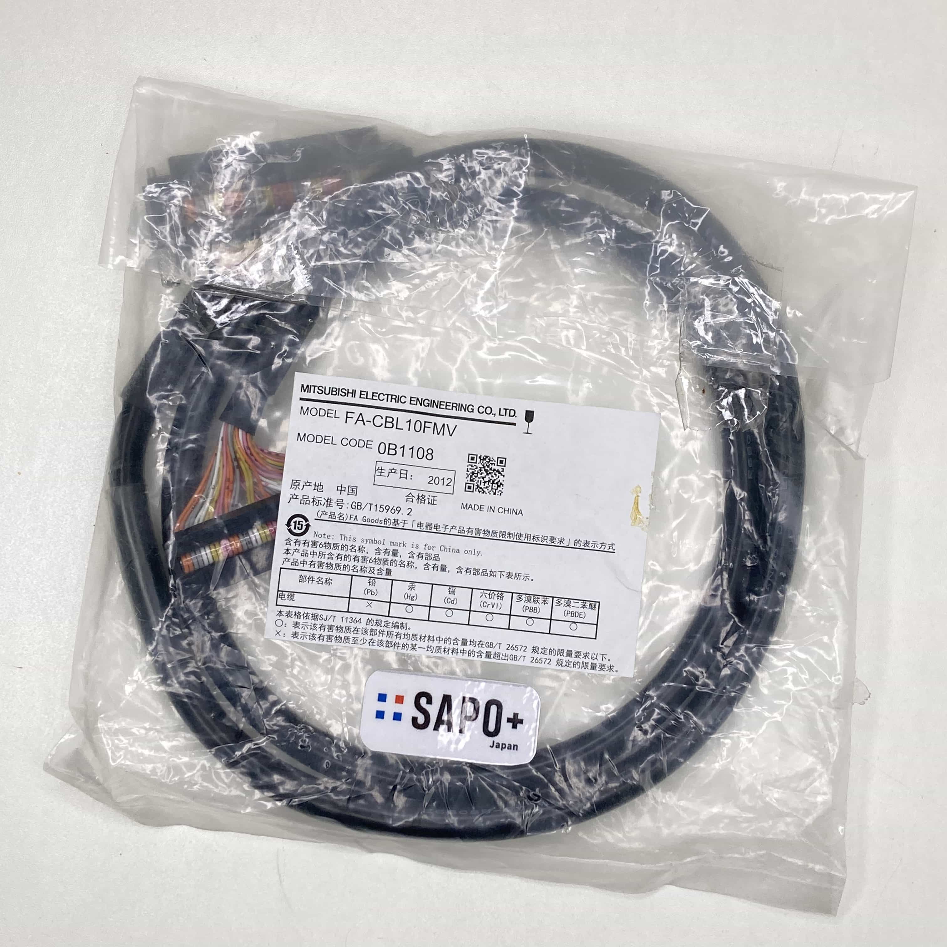 FA-CBL10FMV 2020年製 PLC接続用シーケンサケーブル 三菱電機