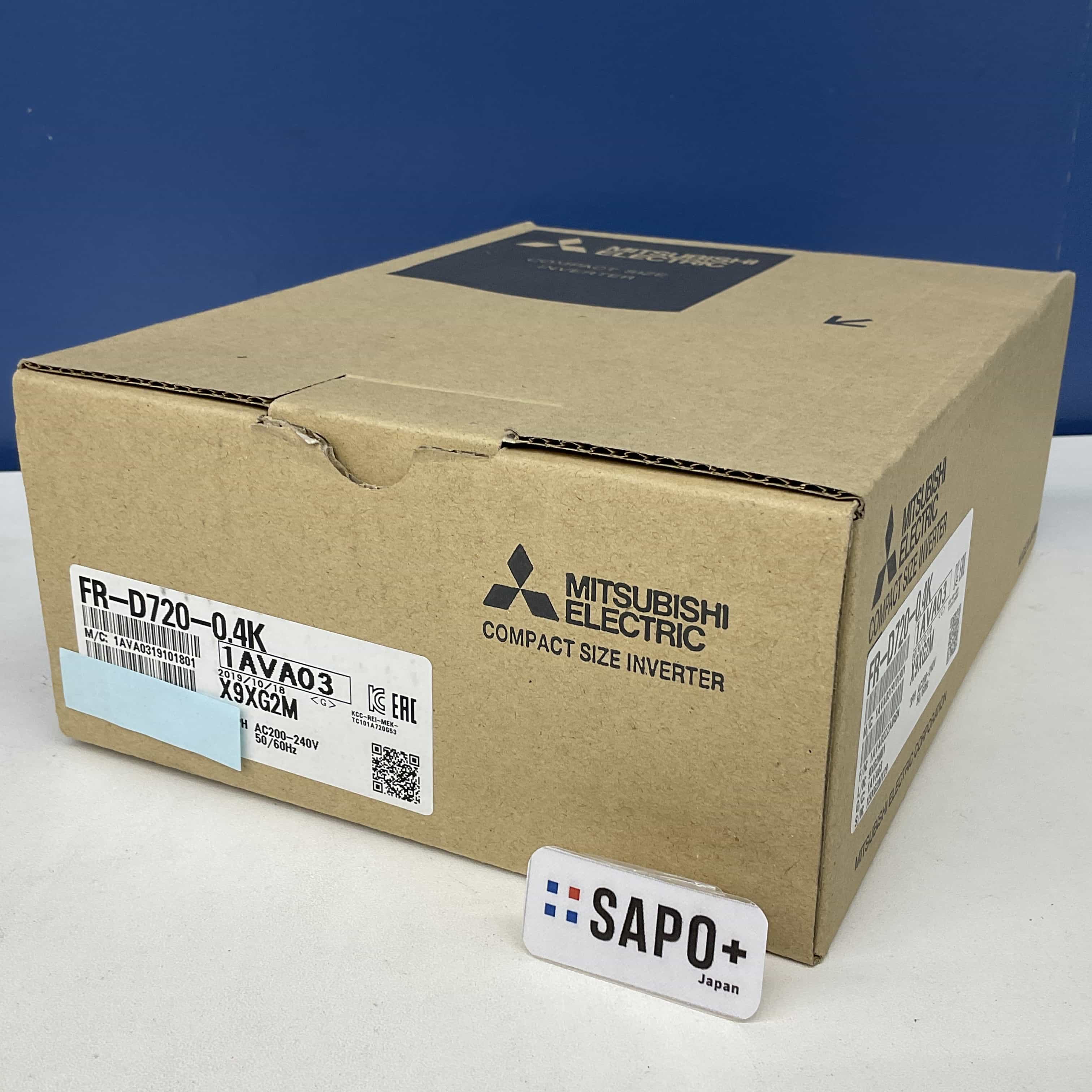 FR-D720-0.4K 2019年製 汎用インバータ FREQROL-D700シリーズ 三菱電機