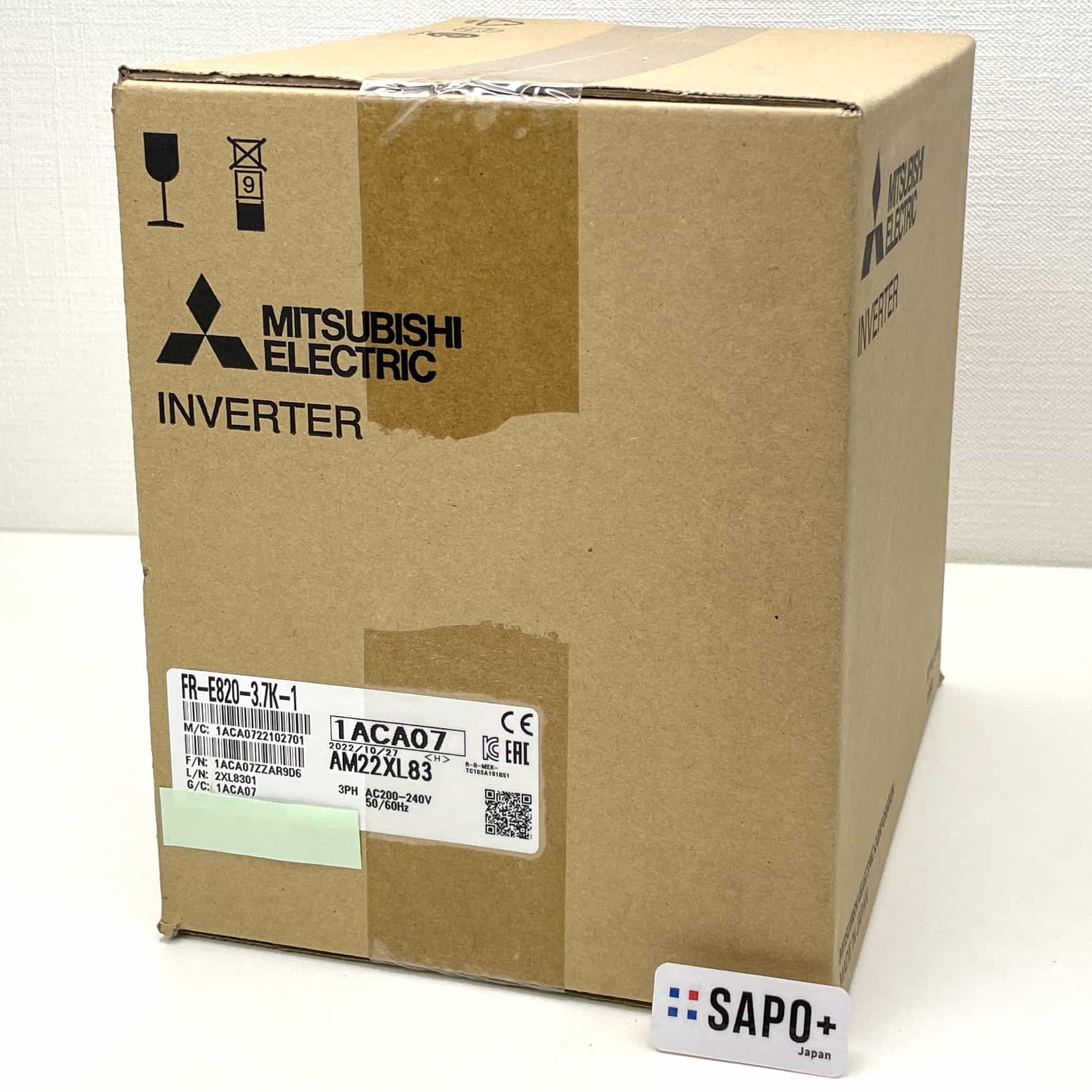 FR-E820-3.7K-1 2022年製 インバータ 三菱電機