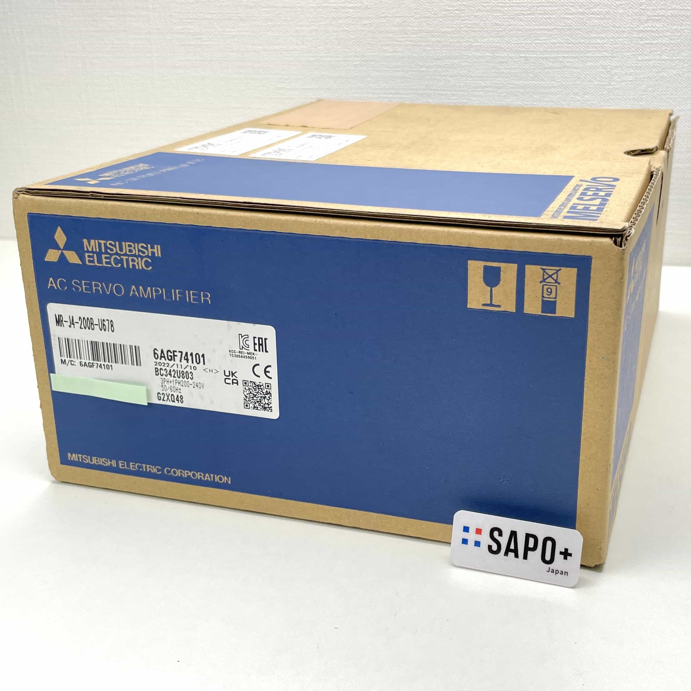 MR-J4-200B-U678 2022年製 ACサーボモータドライバ 三菱電機