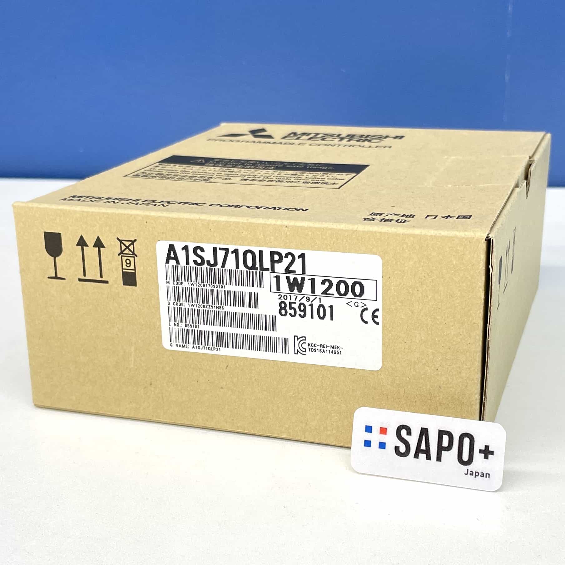 A1SJ71QLP21 2017年製 内袋開封済 MELSECNET/H光ループネットワークユニット 三菱電機