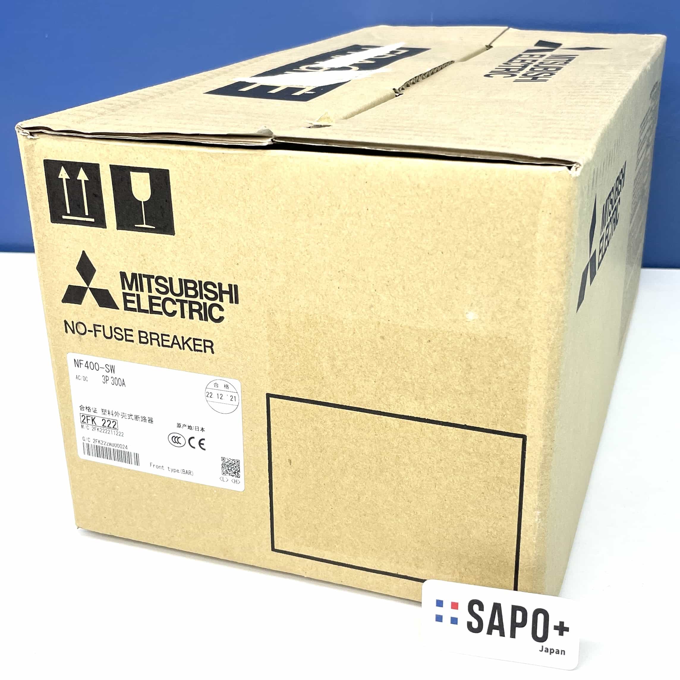NF400-SW 3P 300A 2021年製 箱ランダム ノーヒューズ遮断器 三菱電機