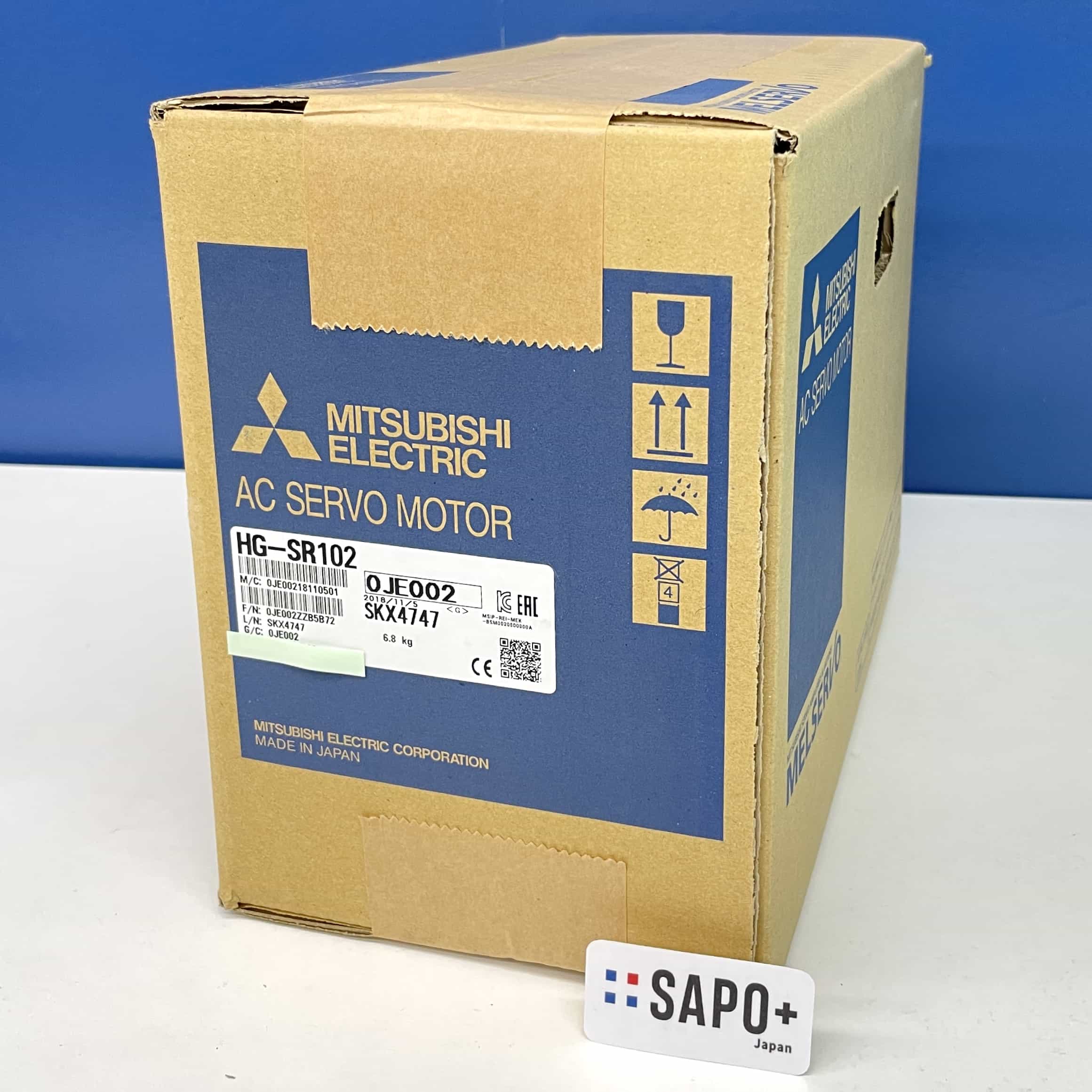 HG-SR102 2018年製 ACサーボモータ 三菱電機