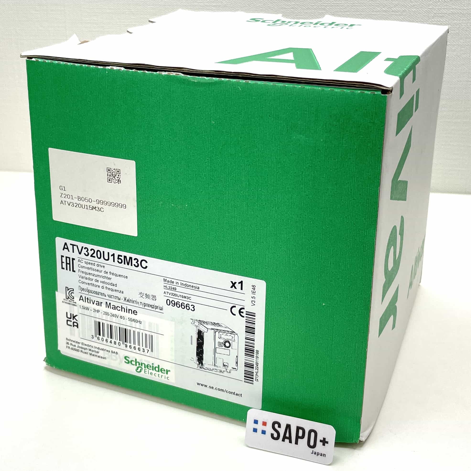 ATV320U15M3C インバータ Schneider