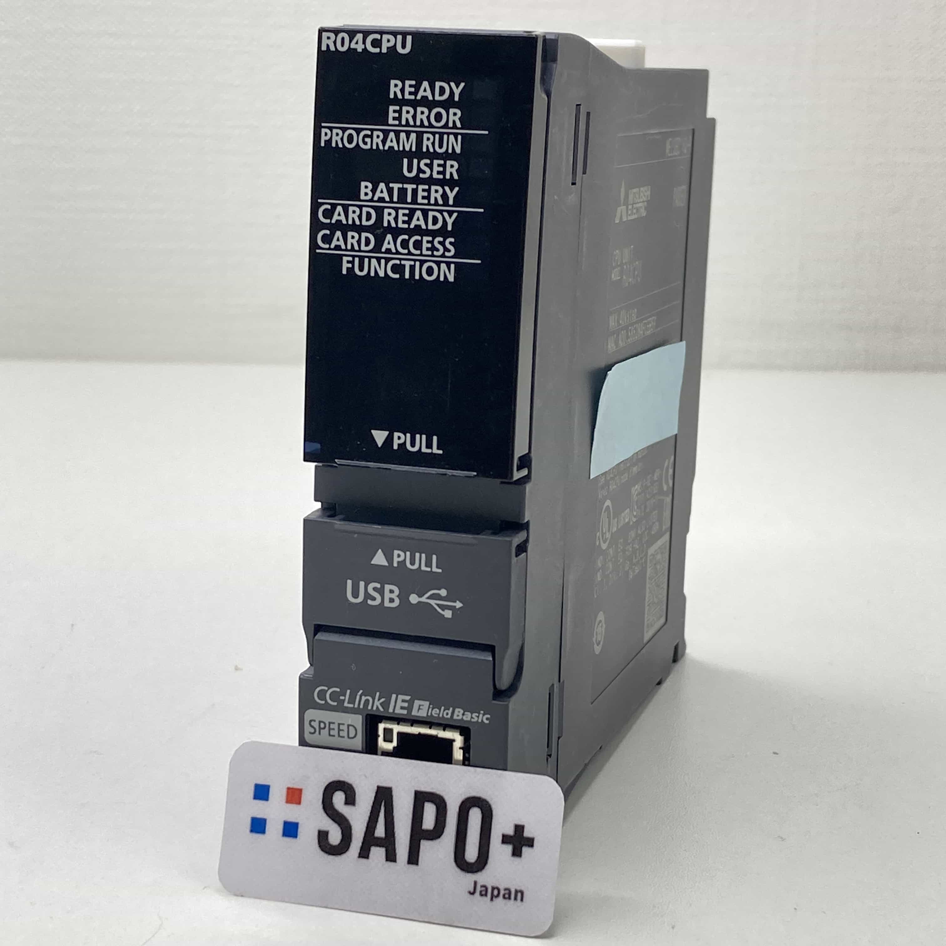 R04CPU 2019年製 初期化済 PLC CPUユニット 三菱電機