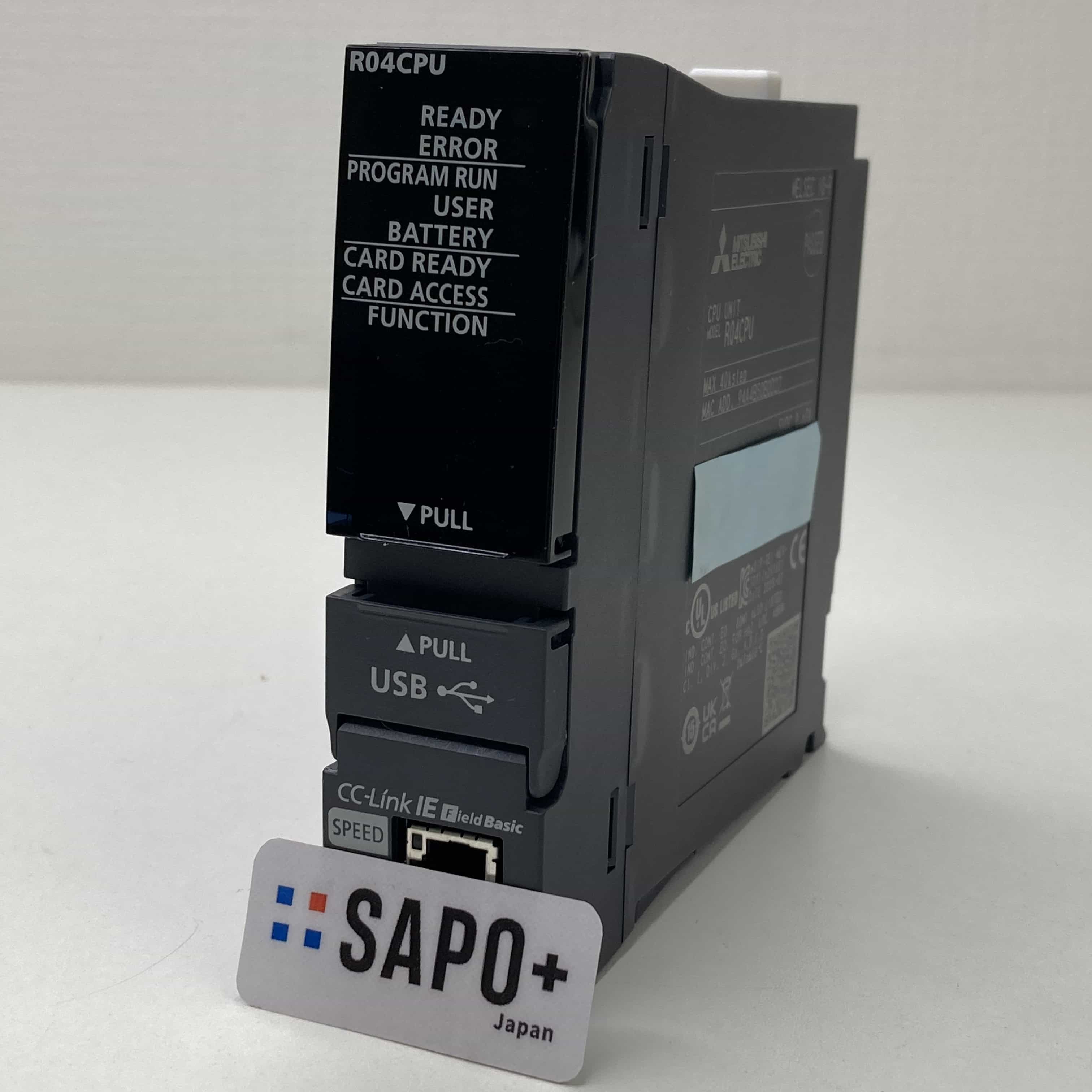 R04CPU 2025年製 初期化済 PLC CPUユニット 三菱電機