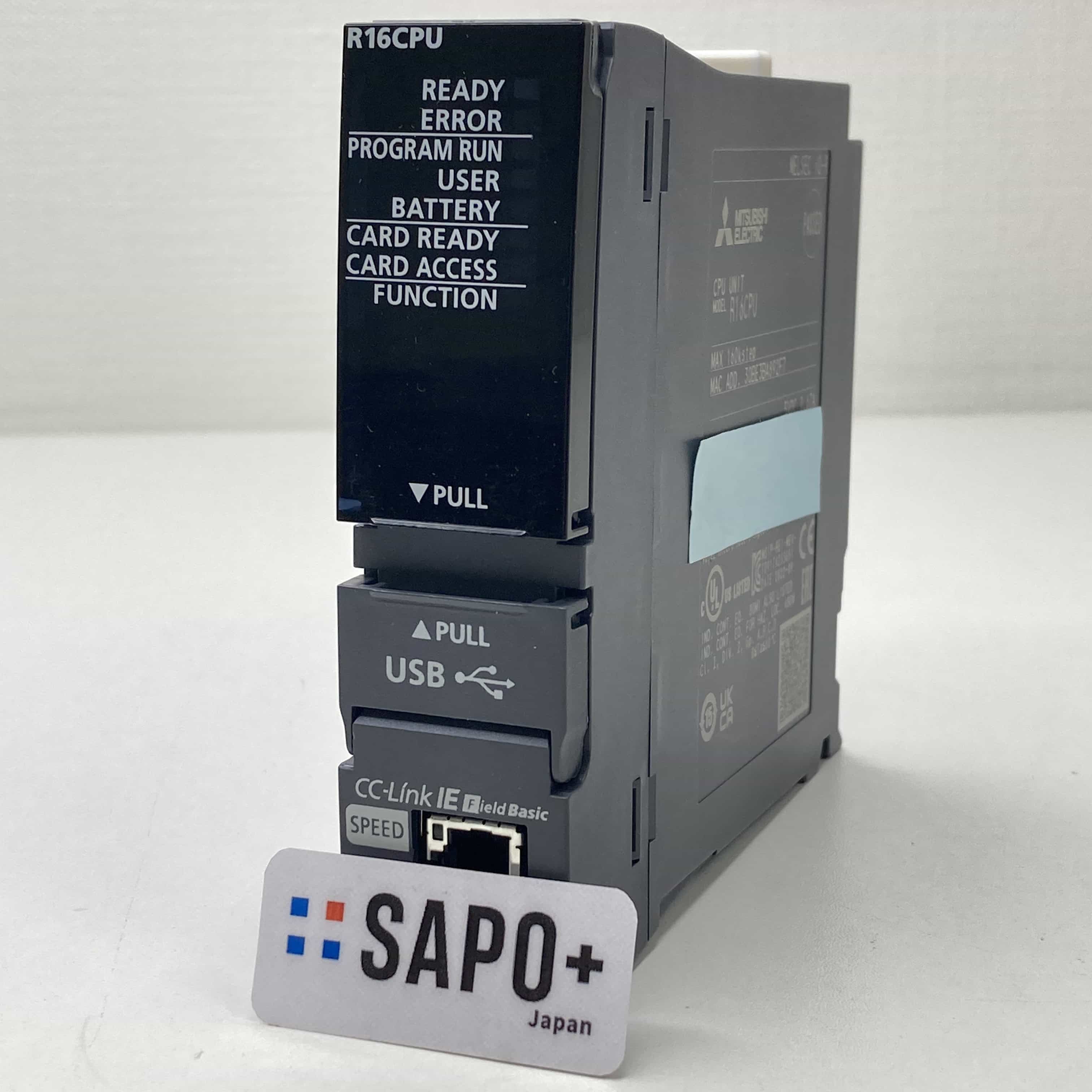 R16CPU 2022年製 初期化済 PLC CPUユニット 三菱電機