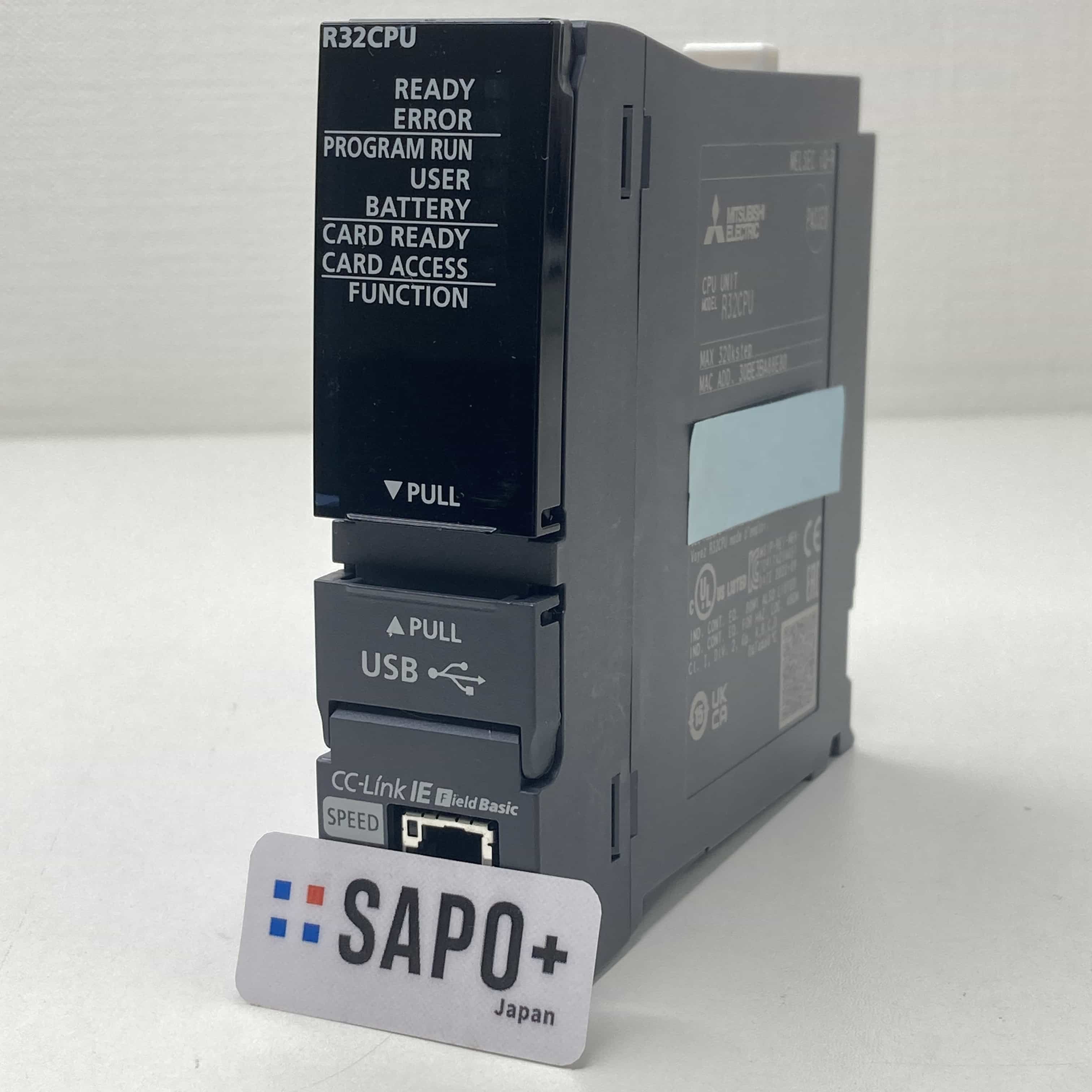 R32CPU 2022年製 初期化済 PLC CPUユニット 三菱電機