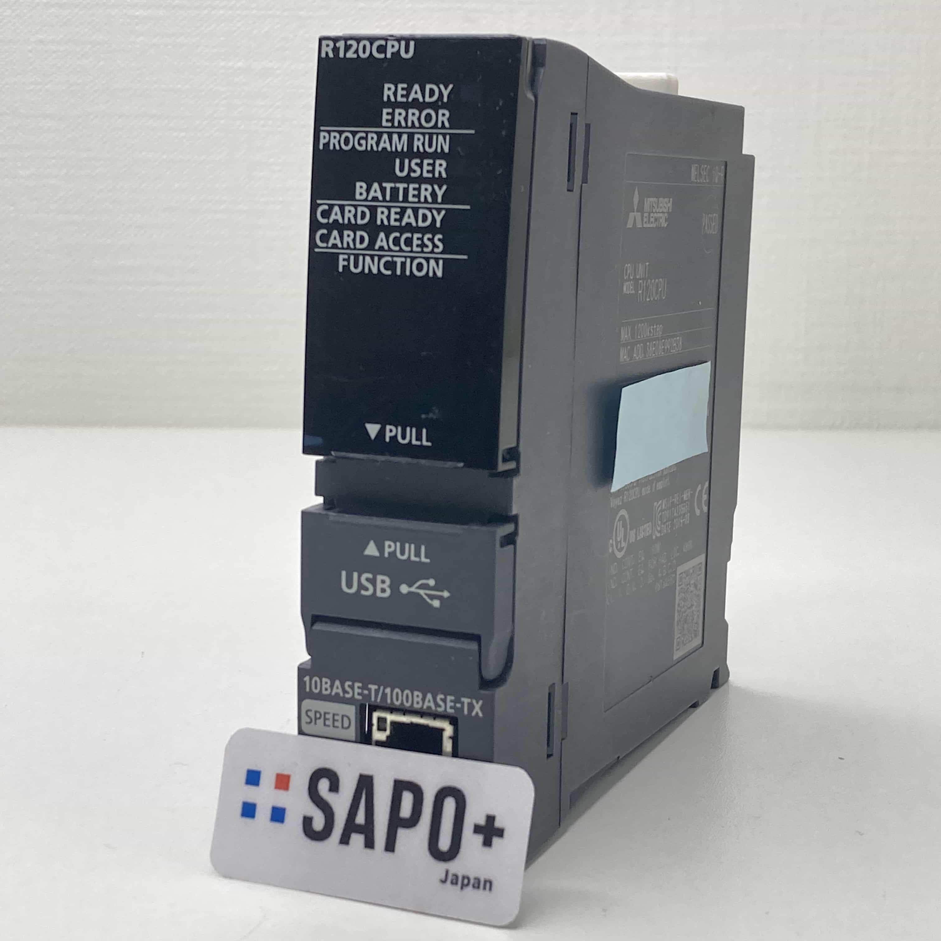 R120CPU 2015年製 初期化済 PLC CPUユニット 三菱電機