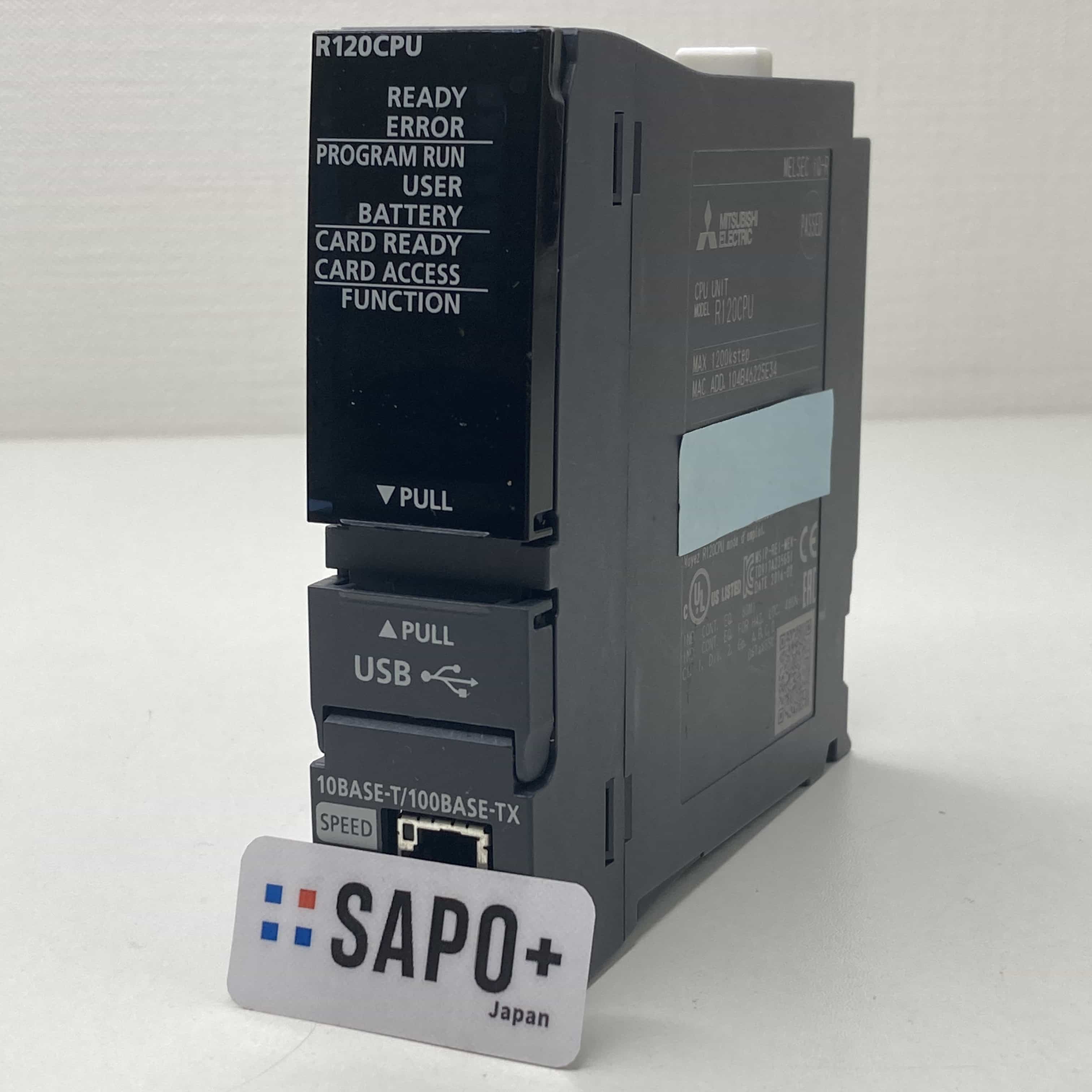 R120CPU 2016年製 初期化済 PLC CPUユニット 三菱電機