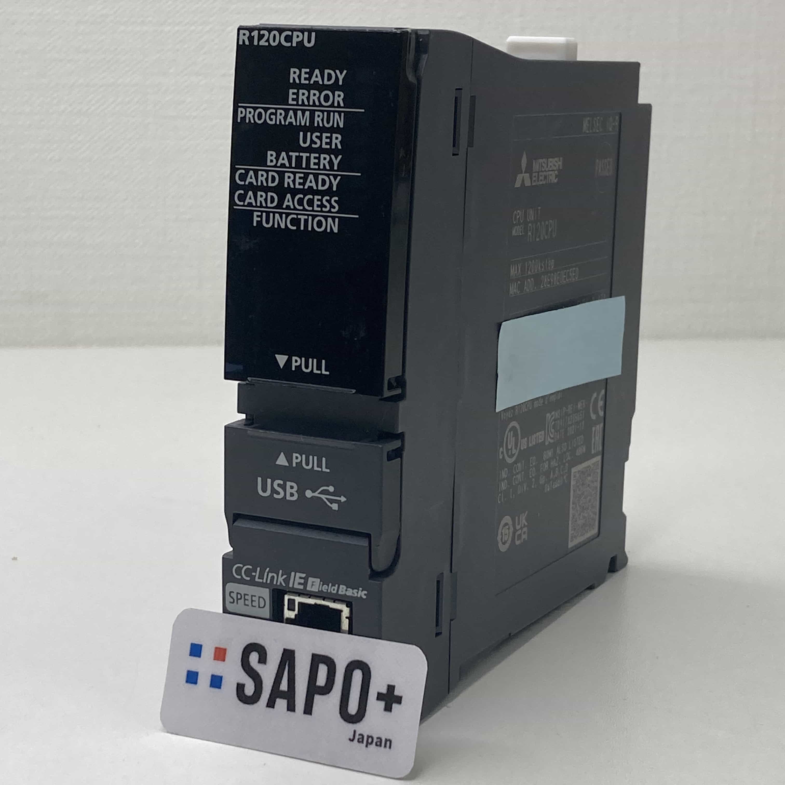 R120CPU 2021年製 初期化済 PLC CPUユニット 三菱電機