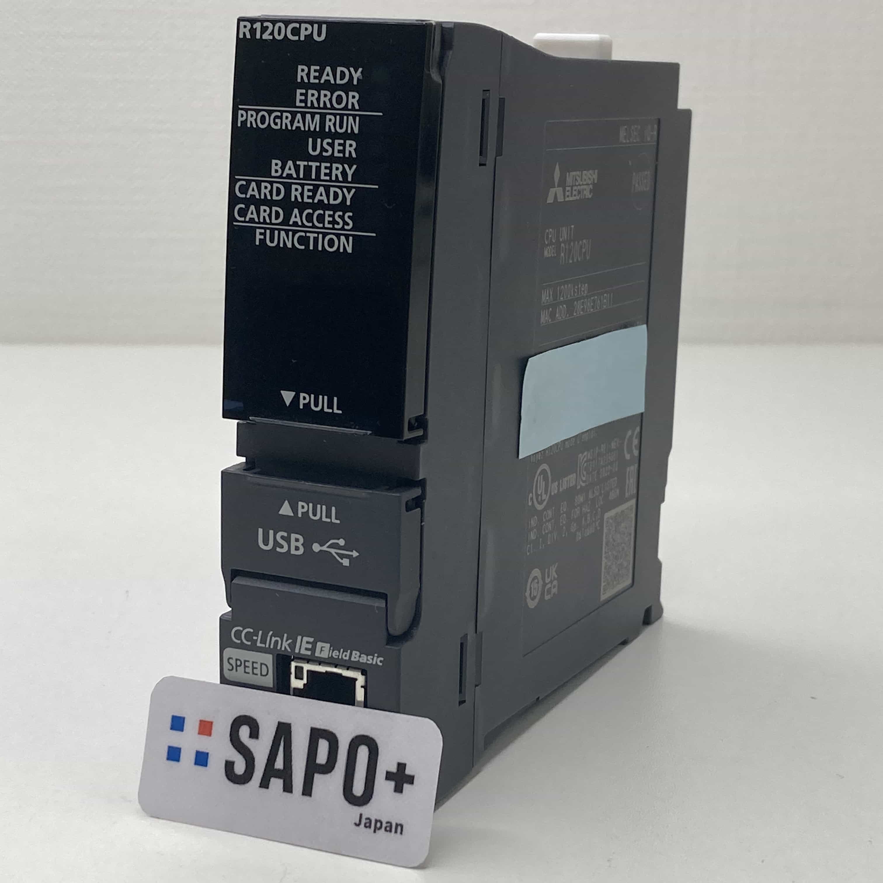 R120CPU 2022年製 初期化済 PLC CPUユニット 三菱電機
