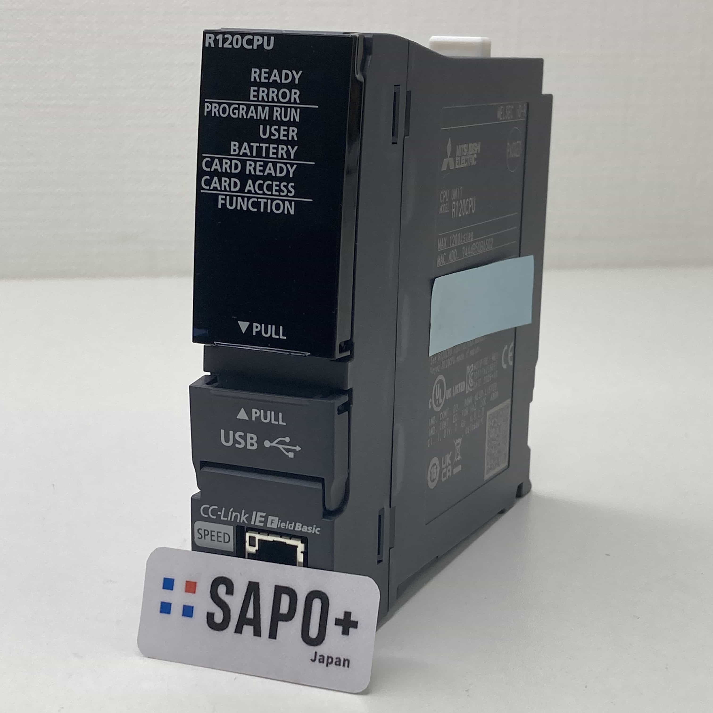 R120CPU 2025年製 初期化済 PLC CPUユニット 三菱電機