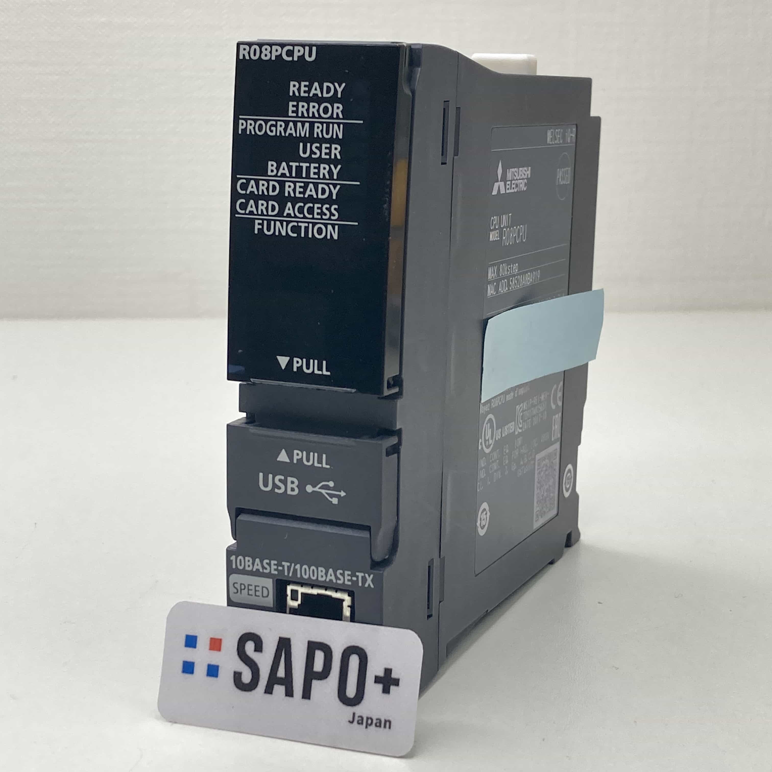 R08PCPU 2017年製 初期化済 プロセスCPU 三菱電機