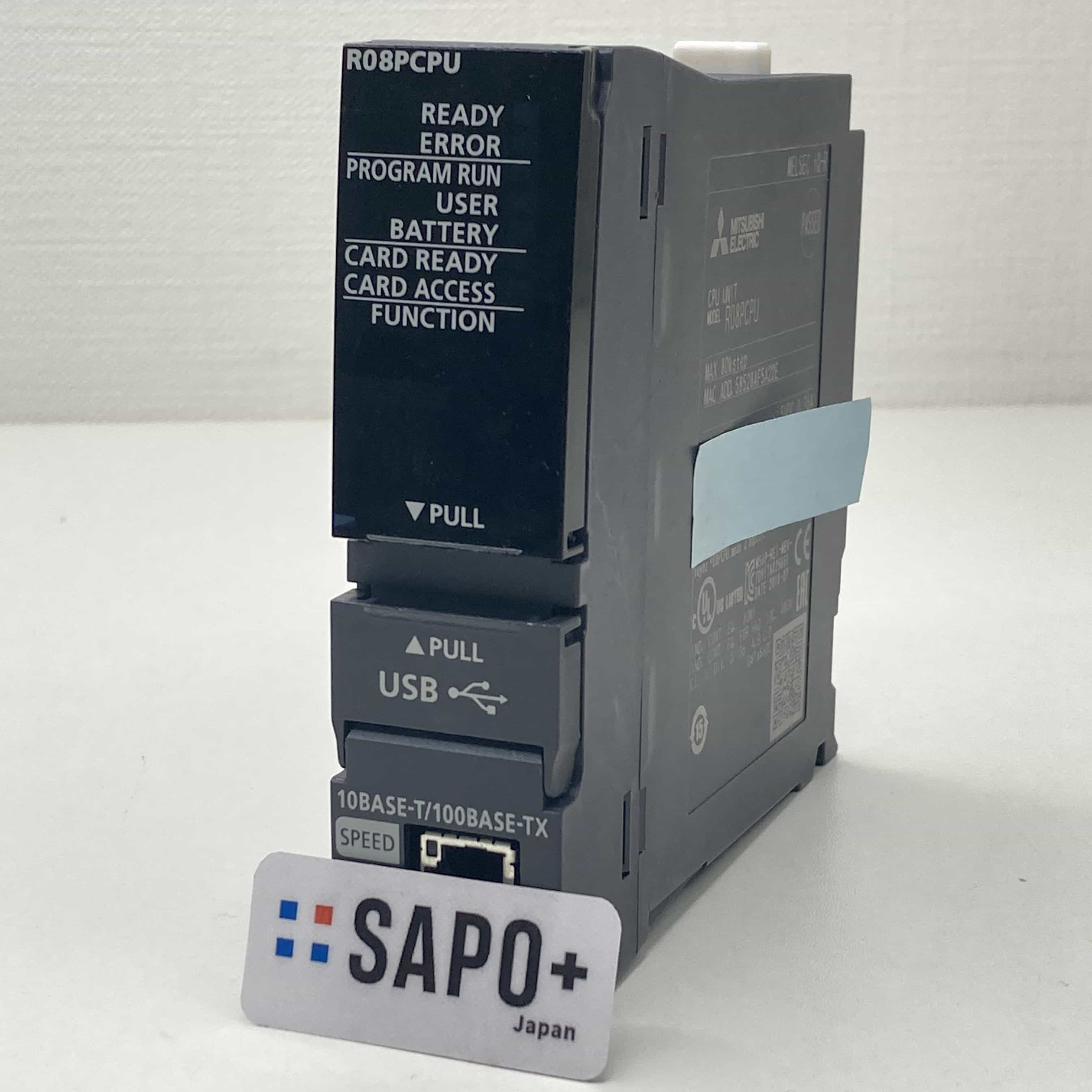 R08PCPU 2018年製 初期化済 プロセスCPU 三菱電機