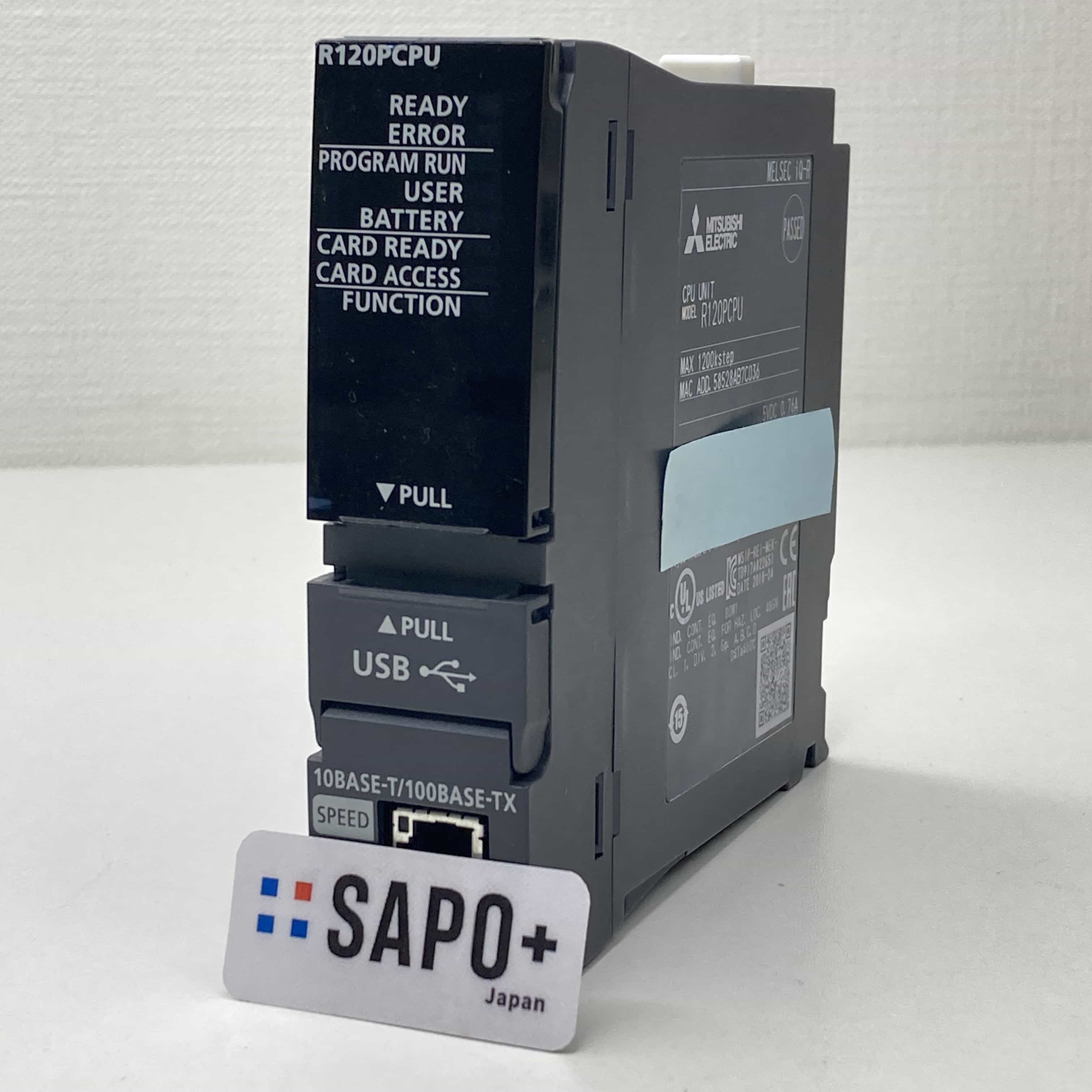 R120PCPU 2018年製 初期化済 プロセスCPU 三菱電機