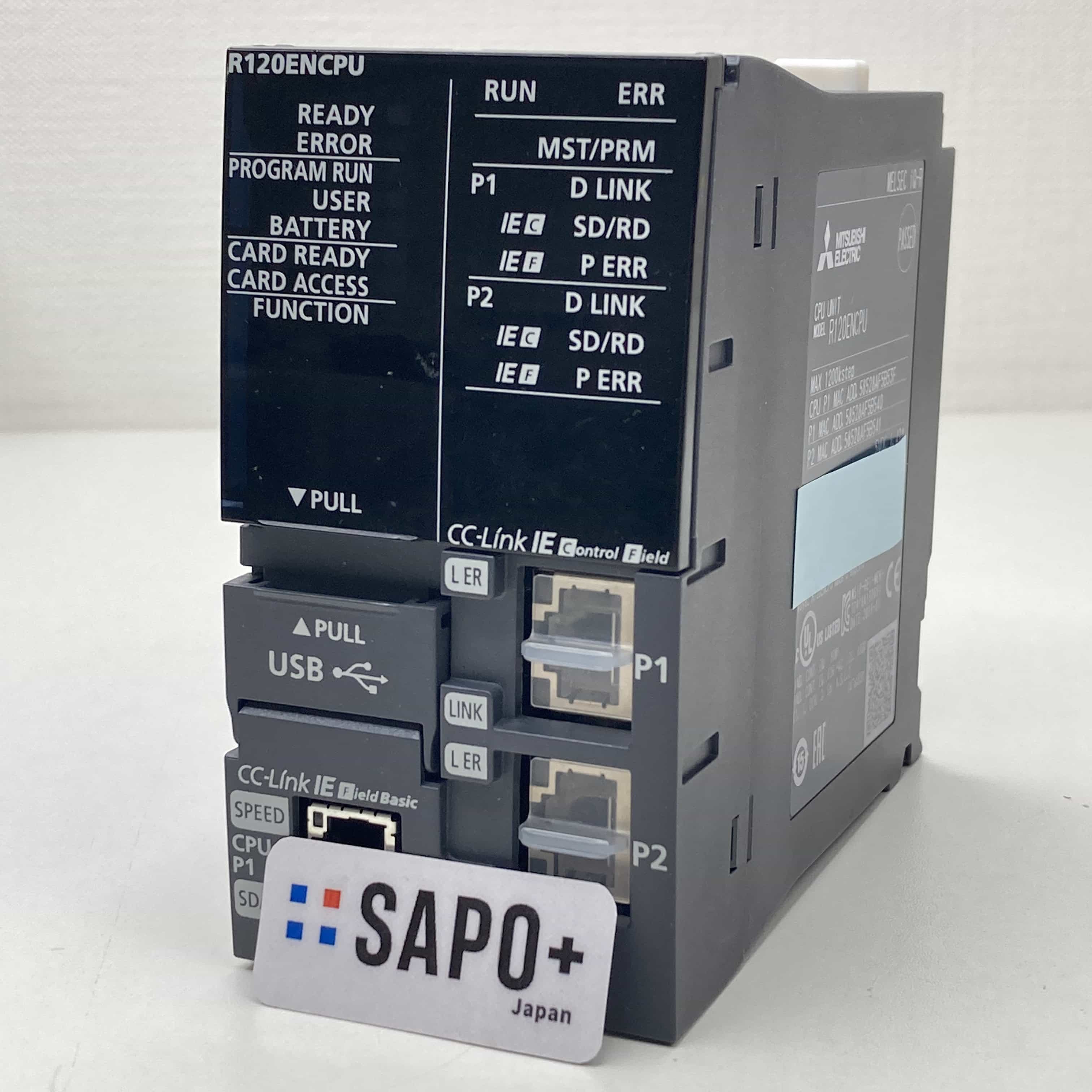 R120ENCPU 2019年製 初期化済 ネットワーク機能内蔵CPU 三菱電機