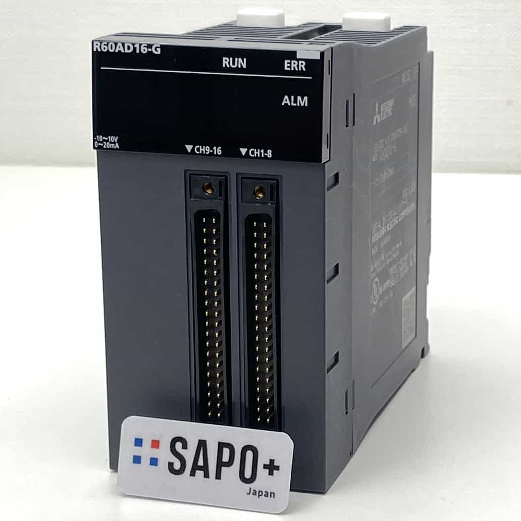 R60AD16-G 2015年製 アナログ－デジタル変換ユニット（チャンネル間絶縁） 三菱電機