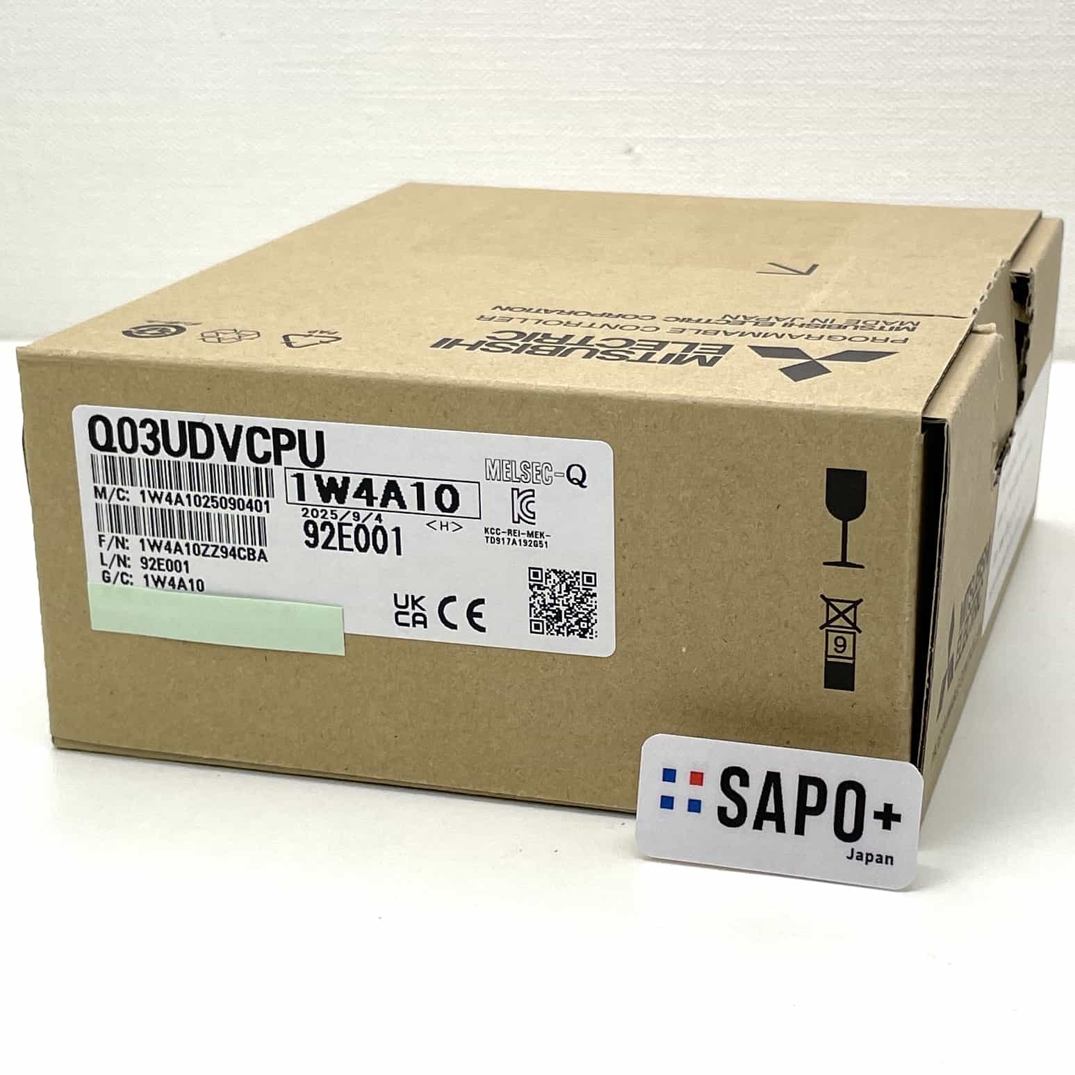 Q03UDVCPU 2025年製 PLC CPUユニット 三菱電機