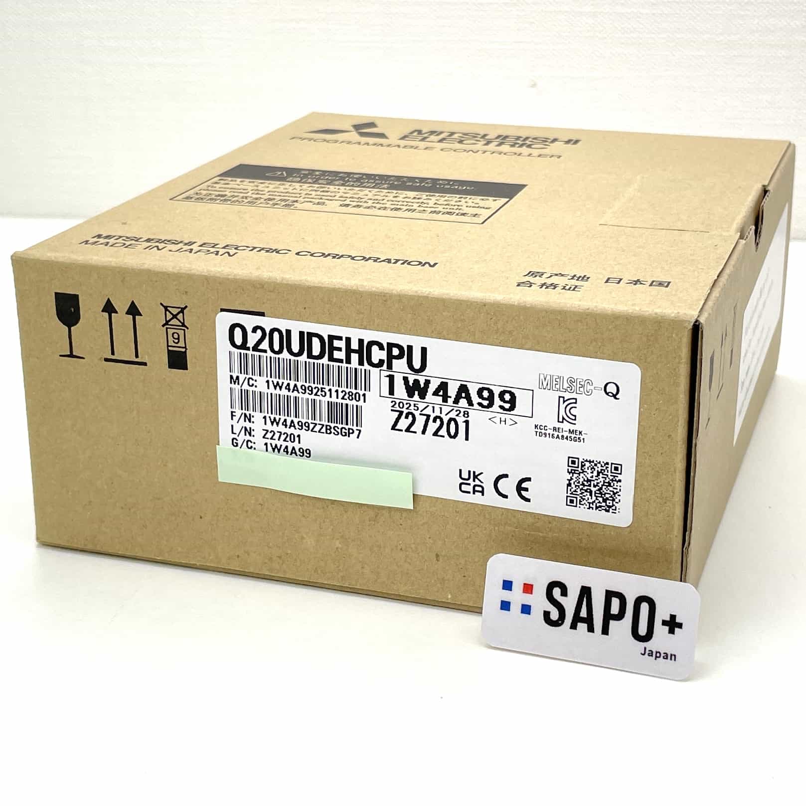 Q20UDEHCPU 2025年製 Ethernet内蔵PLC CPUユニット 三菱電機