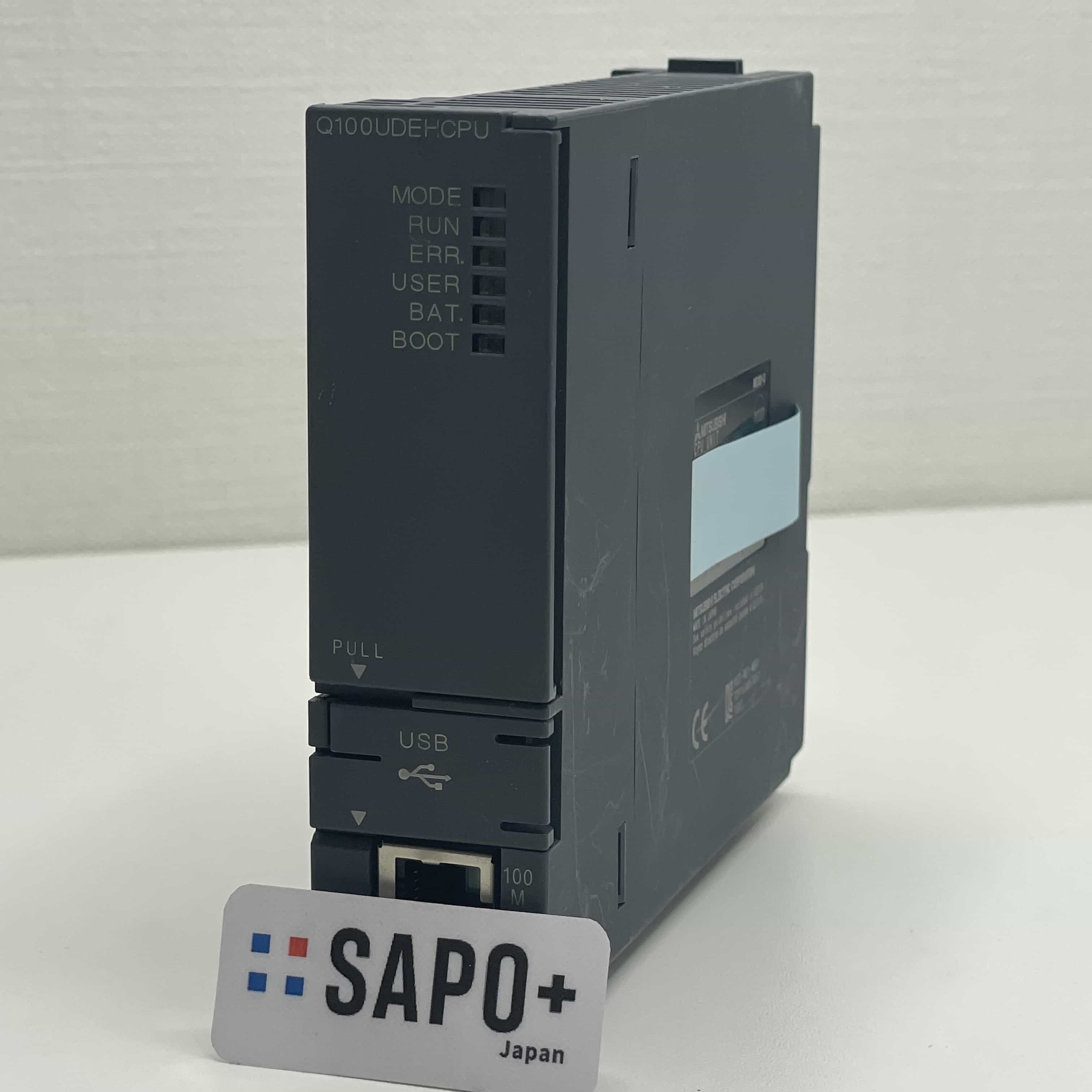 Q100UDEHCPU 2015年製 初期化済 Ethernet内蔵PLC CPUユニット 三菱電機