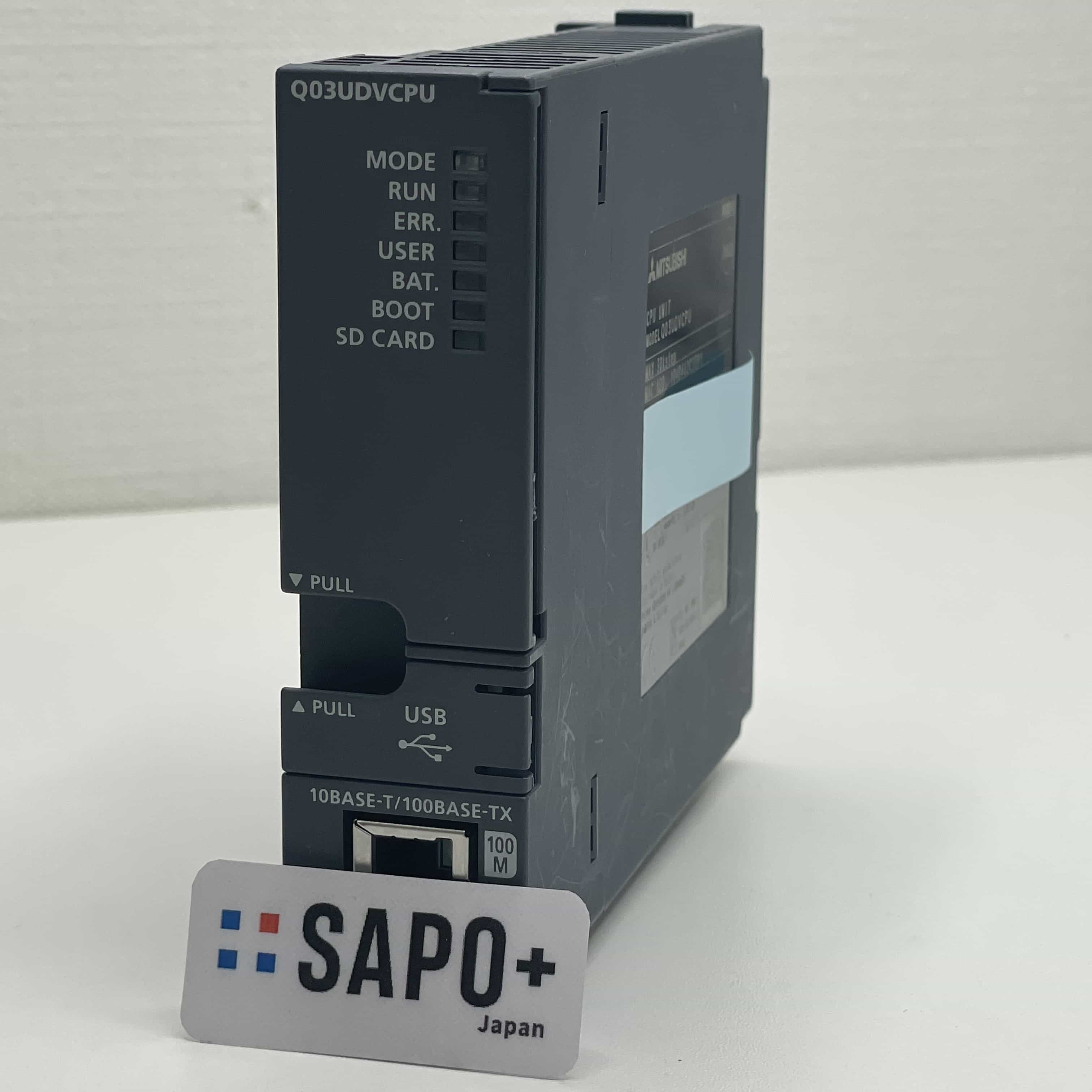 Q03UDVCPU 2016年製 初期化済 PLC CPUユニット 三菱電機
