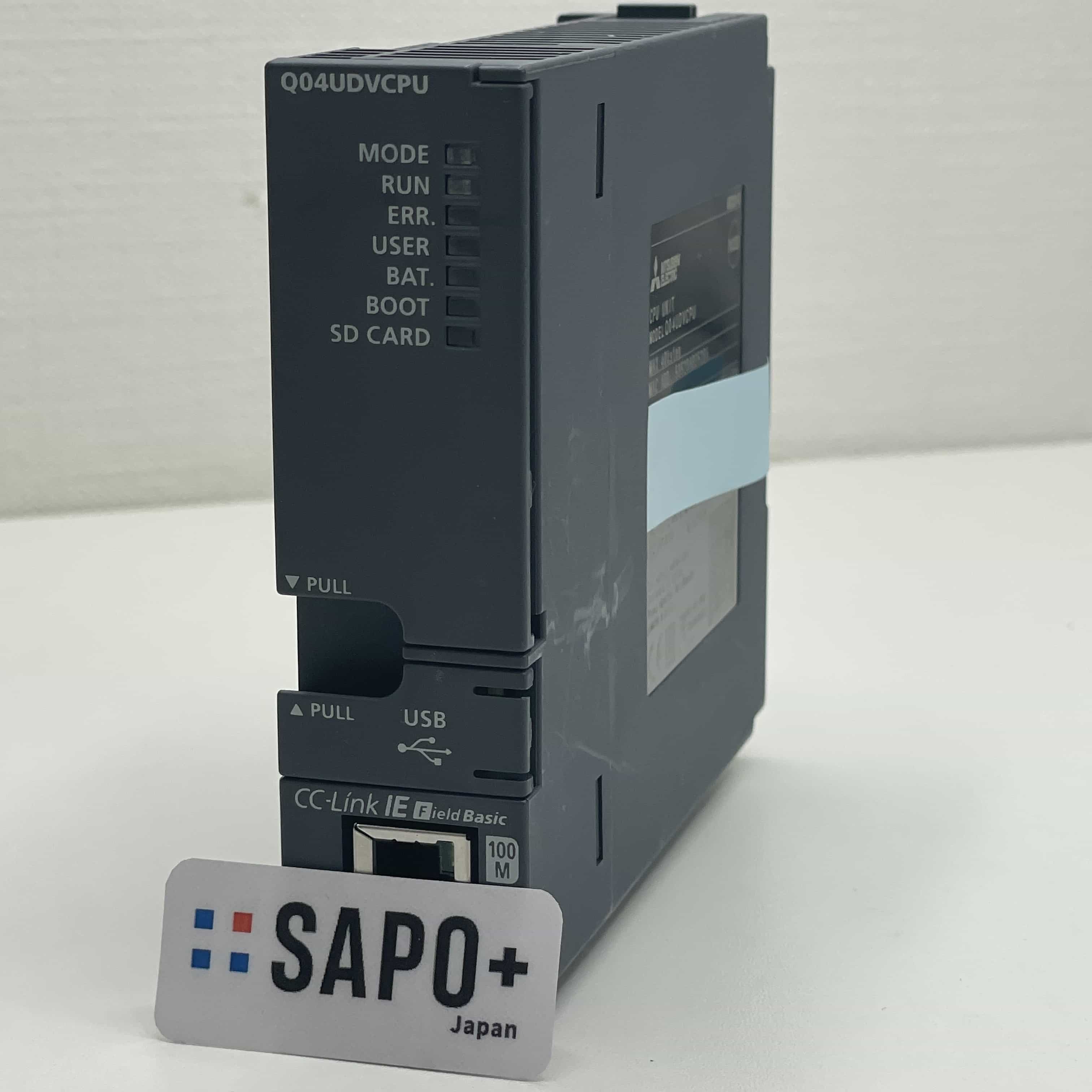 Q04UDVCPU 2018年製 初期化済 PLC CPUユニット 三菱電機