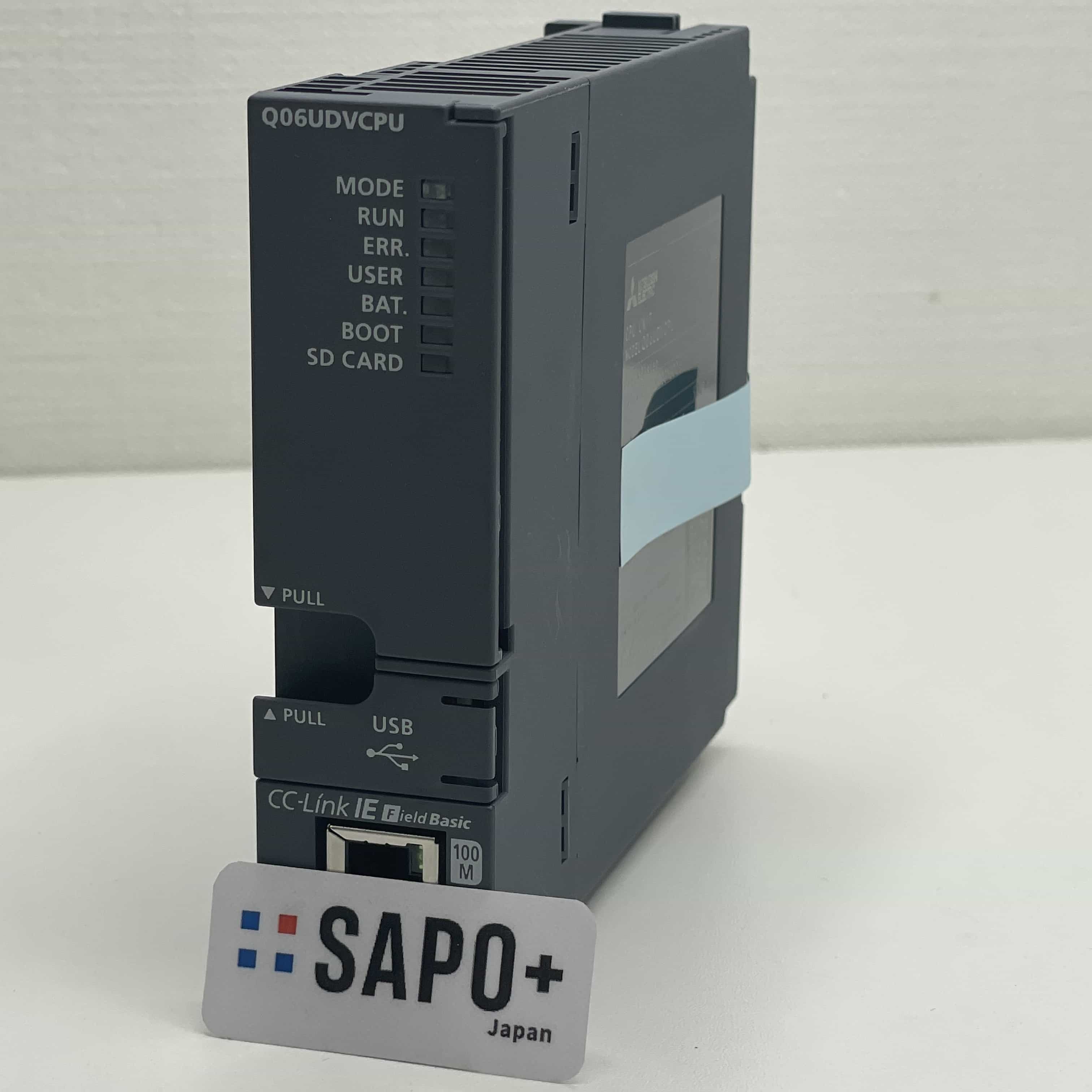 Q06UDVCPU 2018年製 初期化済 PLC CPUユニット 三菱電機