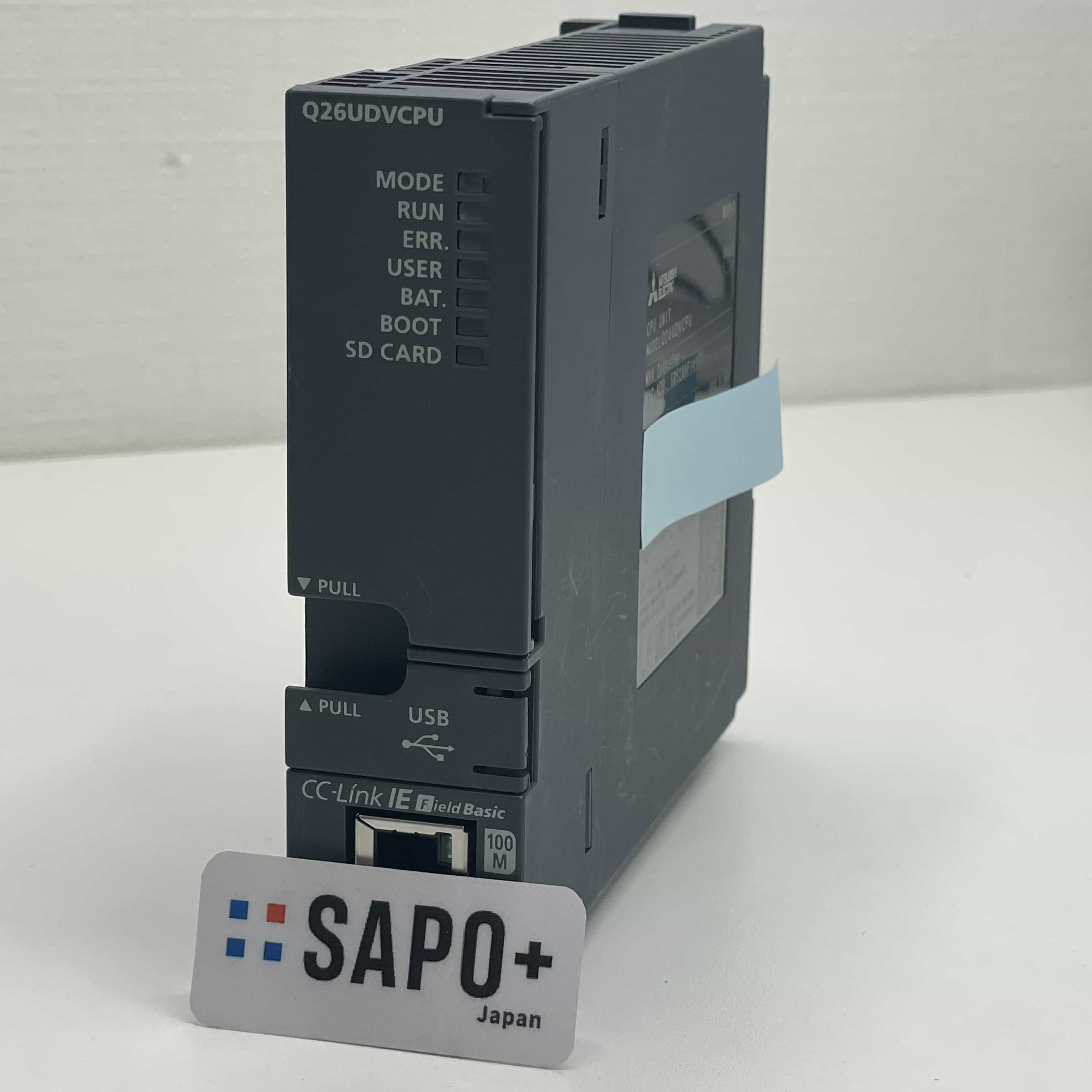 Q26UDVCPU 2018年製 初期化済 PLC CPUユニット 三菱電機