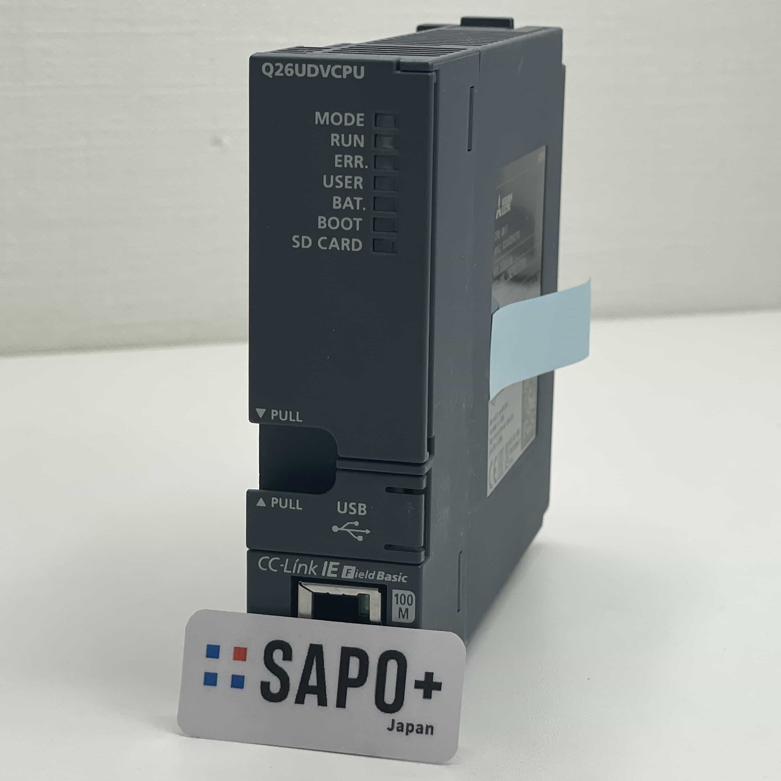 Q26UDVCPU 2019年製 初期化済 PLC CPUユニット 三菱電機