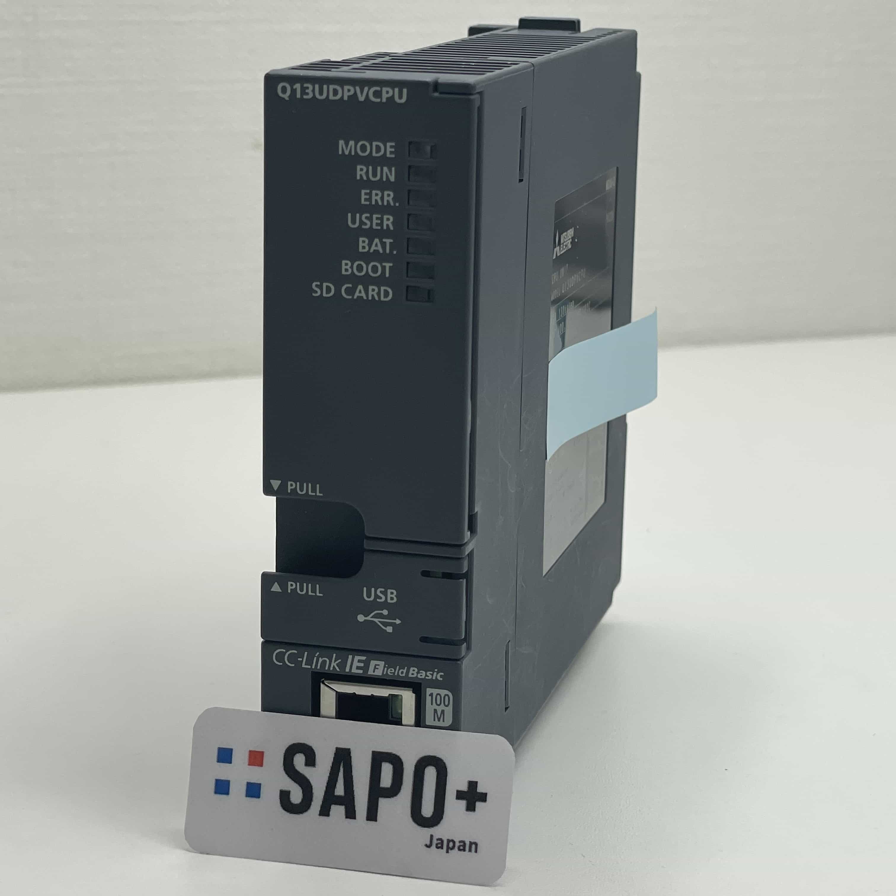Q13UDPVCPU 2021年製 初期化済 PLCプロセスCPUユニット 三菱電機