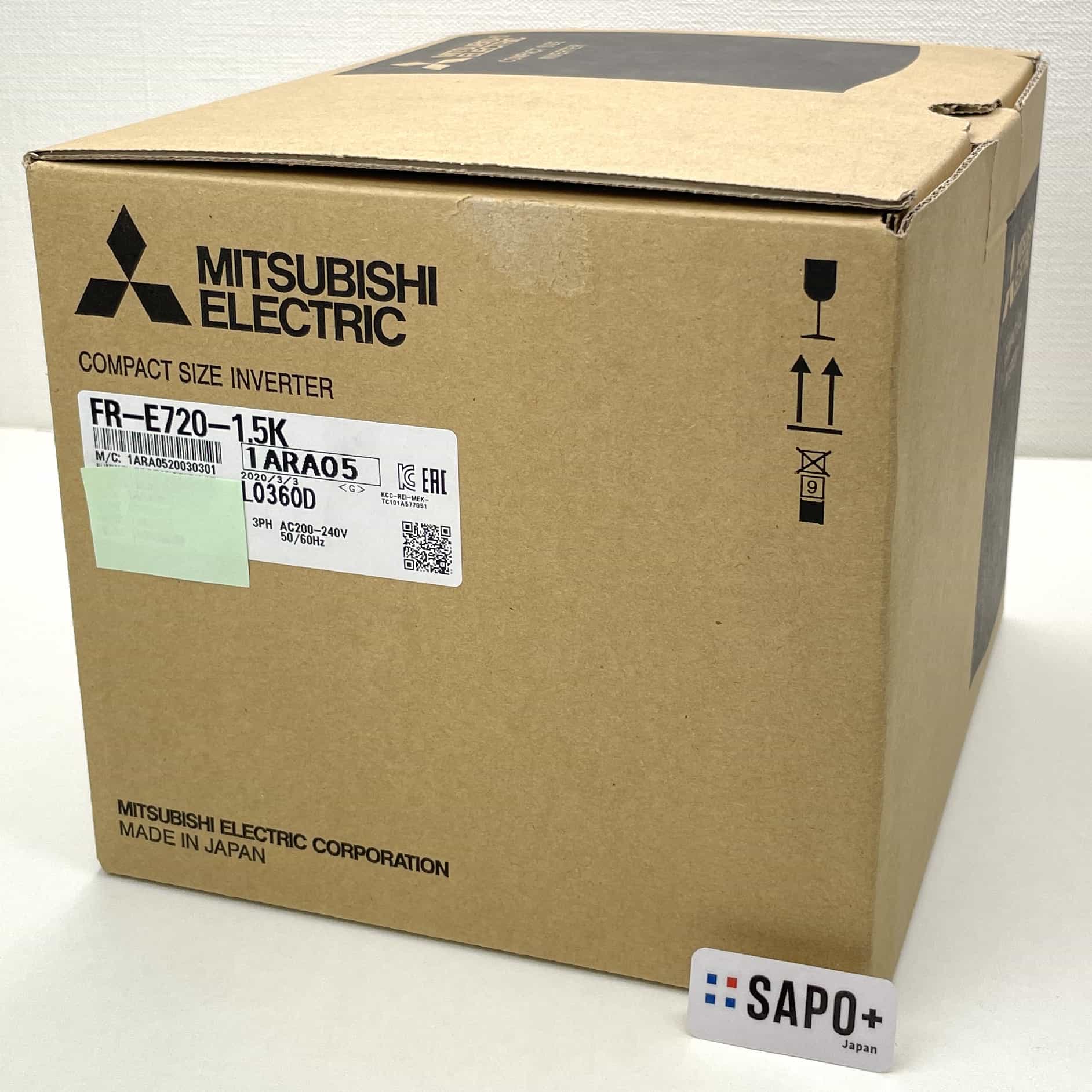 FR-E720-1.5K 2020年製 インバータ 三菱電機