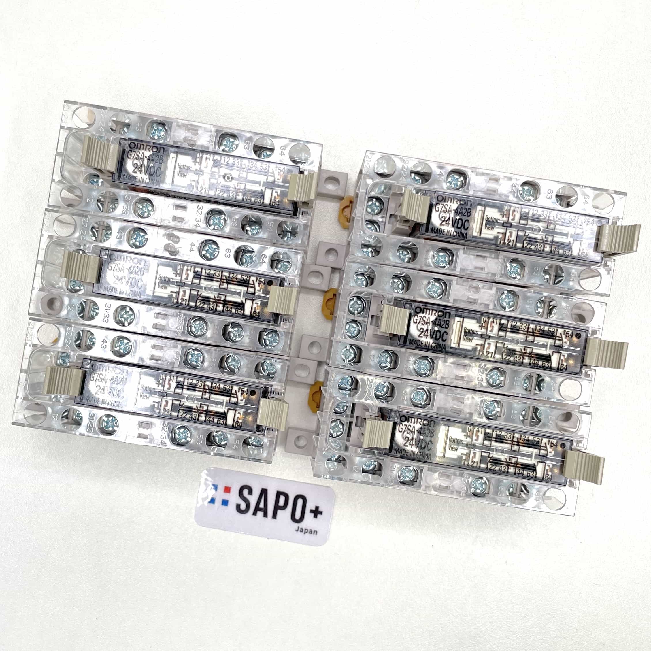 G7SA-4A2B+P7SA-14F-ND　6個ｾｯﾄ セーフティリレー＋ソケットセット オムロン
