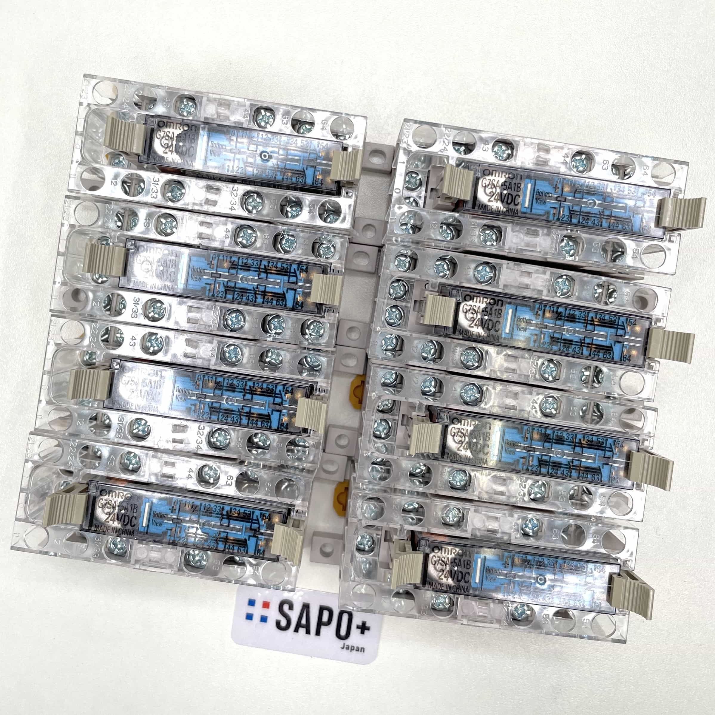 G7SA-5A1B+P7SA-14F-ND　8個ｾｯﾄ セーフティリレー＋ソケットセット オムロン