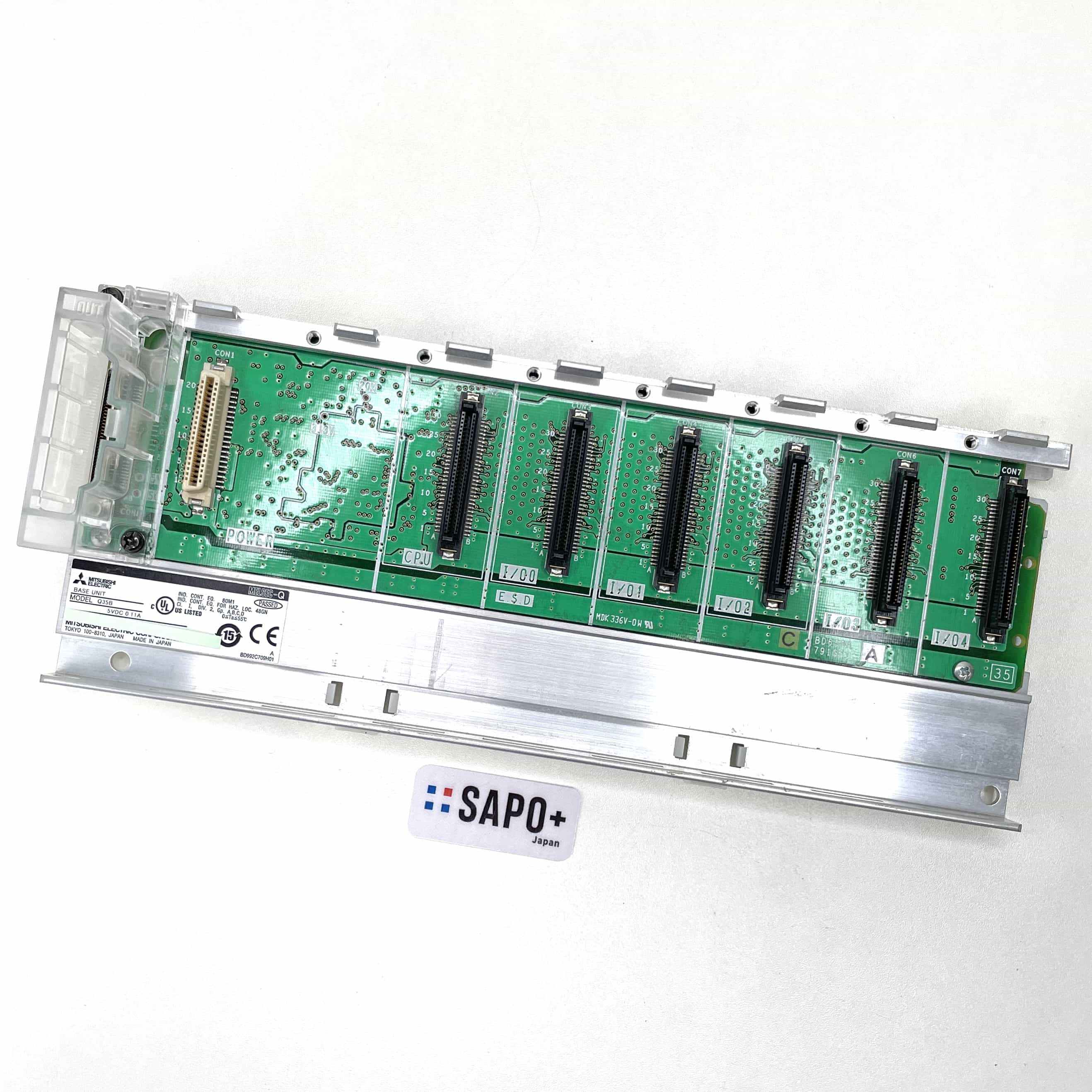Q35B 2018年製 PLC基本ベースユニット 三菱電機