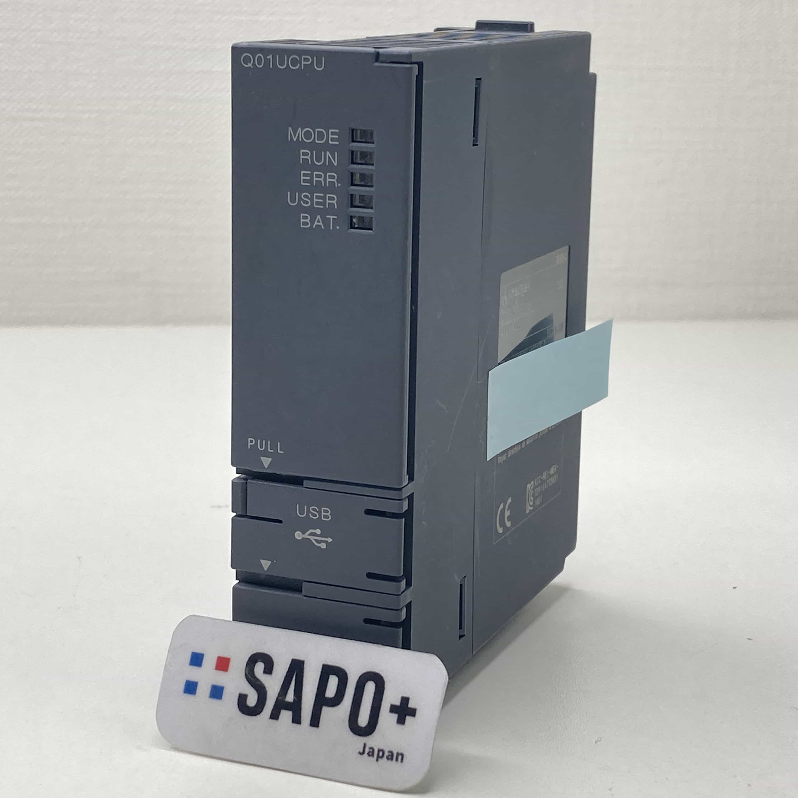 Q01UCPU 2014年製 初期化済 PLC CPUユニット 三菱電機